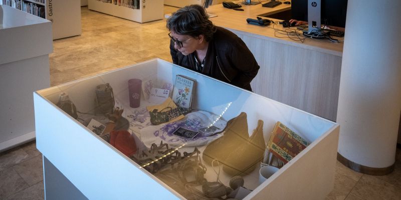 L'exposició es pot visitar a la Biblioteca Central fins al 21 de maig. FOTO: Paula Sama L'exposició es pot visitar a la Biblioteca Central fins al 21 de maig. FOTO: Paula Sama
