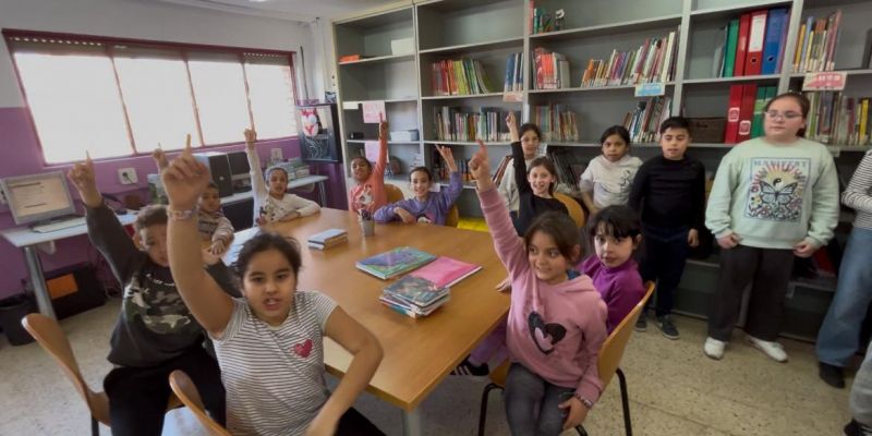 Les aules, diverses i amb infants de diferents orígens, bullien d'idees. FOTO: Les Fontetes Les aules, diverses i amb infants de diferents orígens, bullien d'idees. FOTO: Les Fontetes
