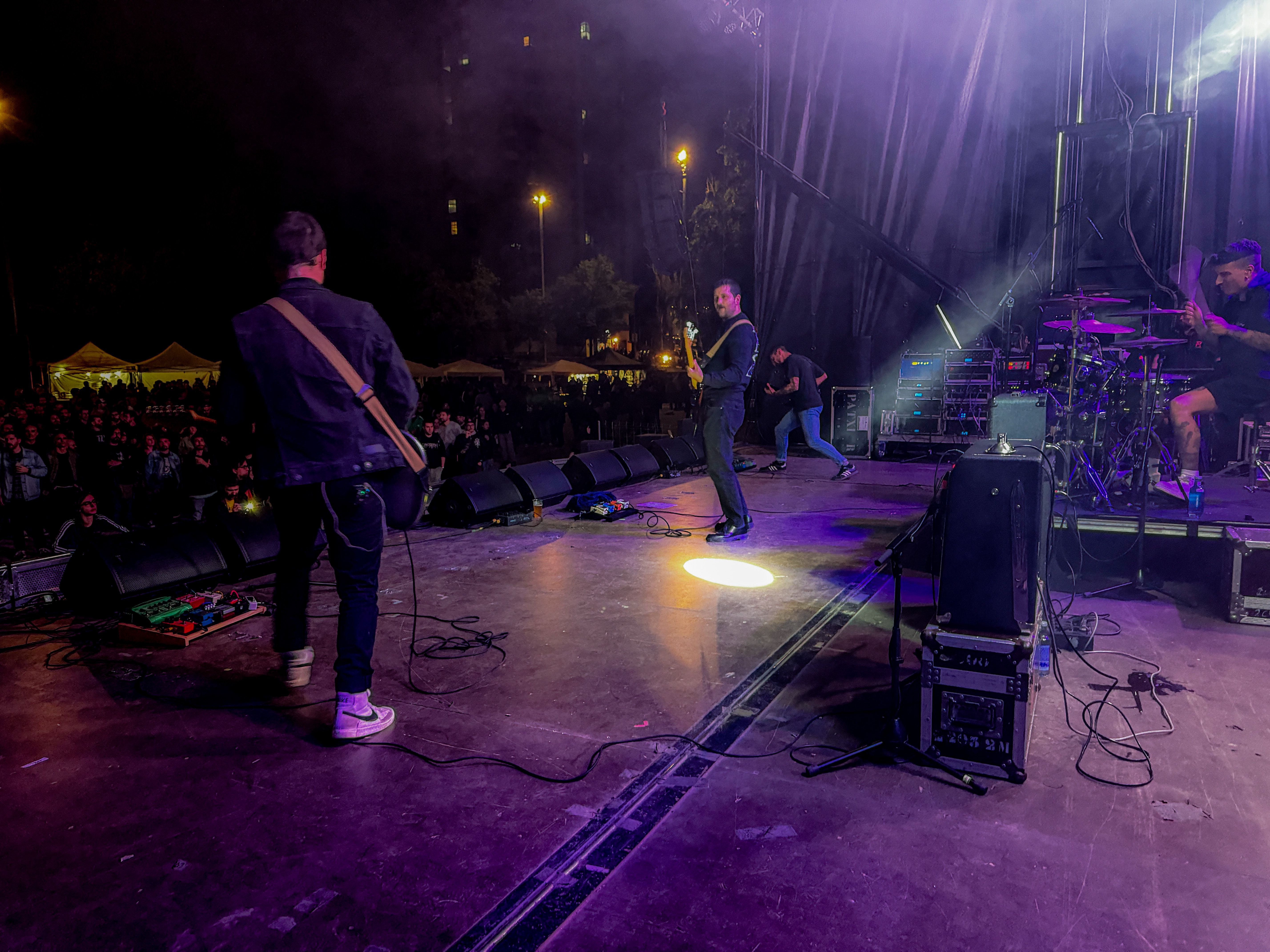 Actuació de La Hiel, a l'onzena edició de l'Altimira Fest. FOTO: Carme Monclús. 