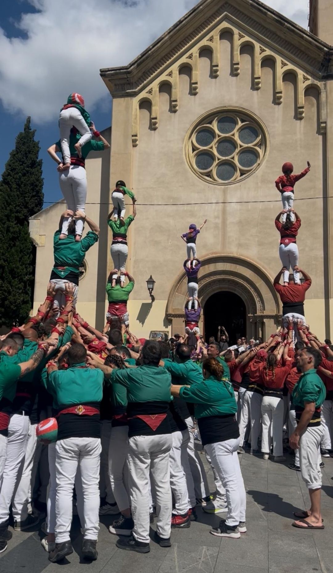 Diada Castellera Roser de Maig 2025. FOTO: Marc Mata