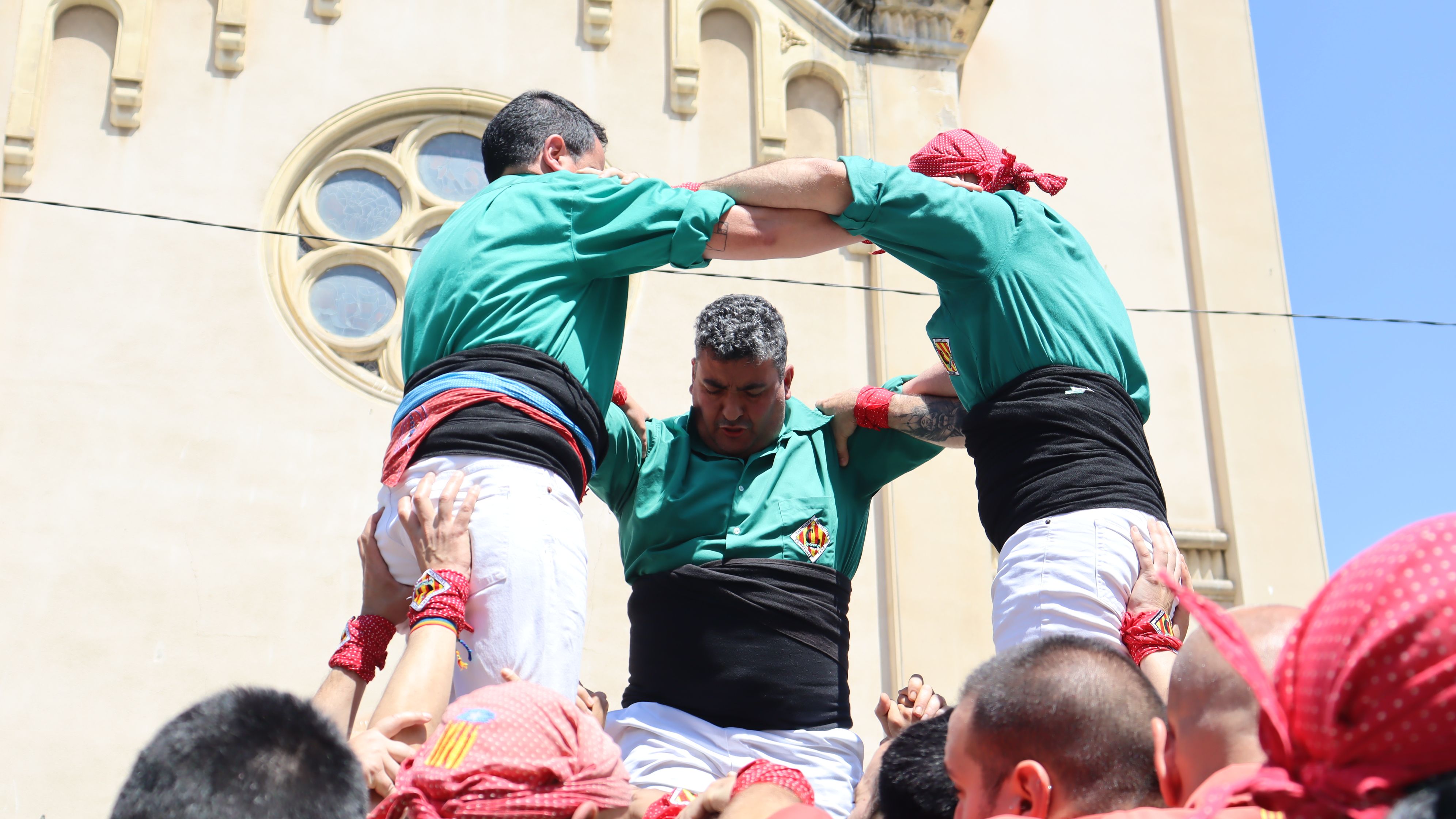 Diada Castellera Roser de Maig en imatges. FOTO: Marc Mata