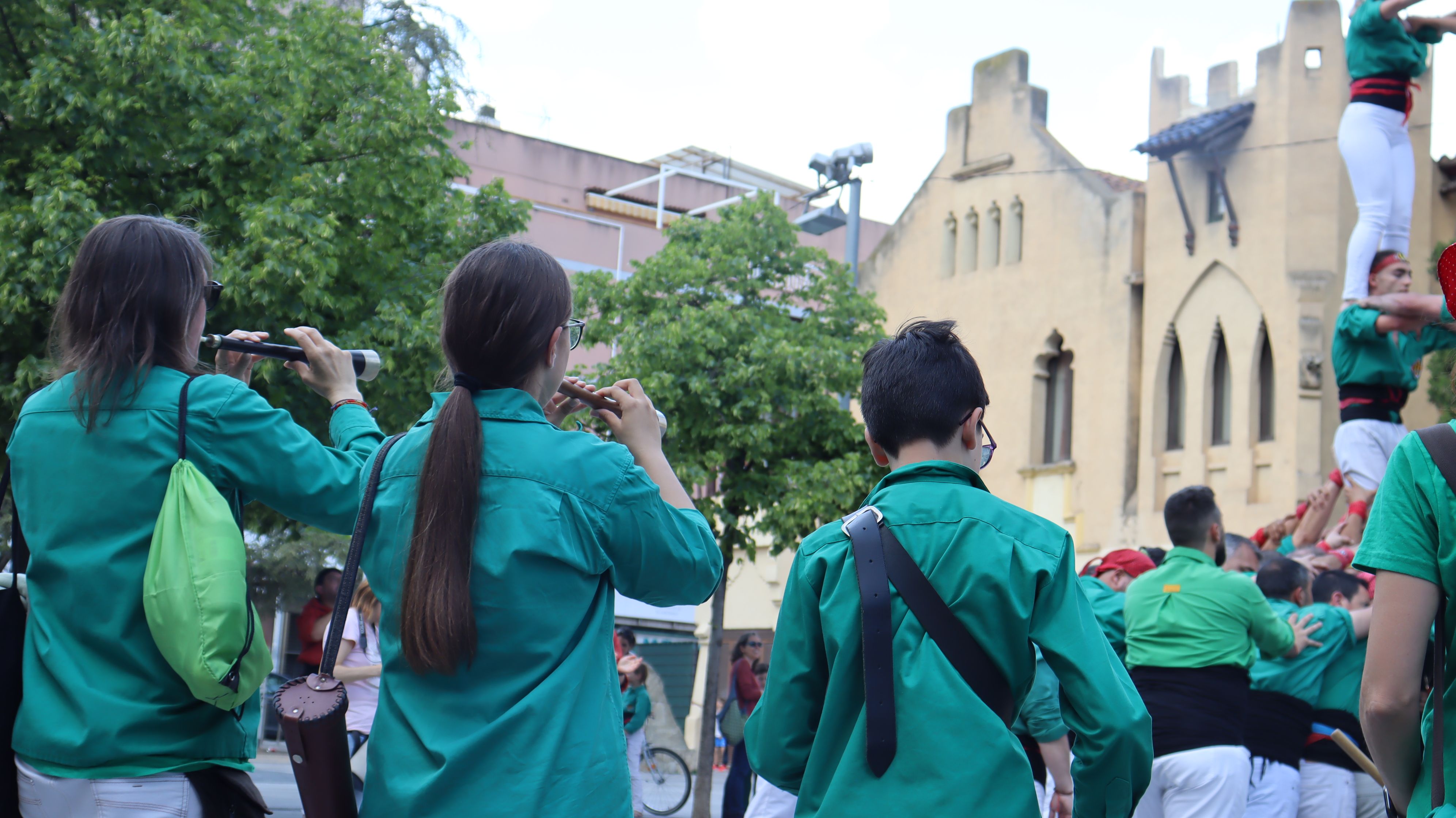 Diada Castellera Roser de Maig en imatges. FOTO: Marc Mata
