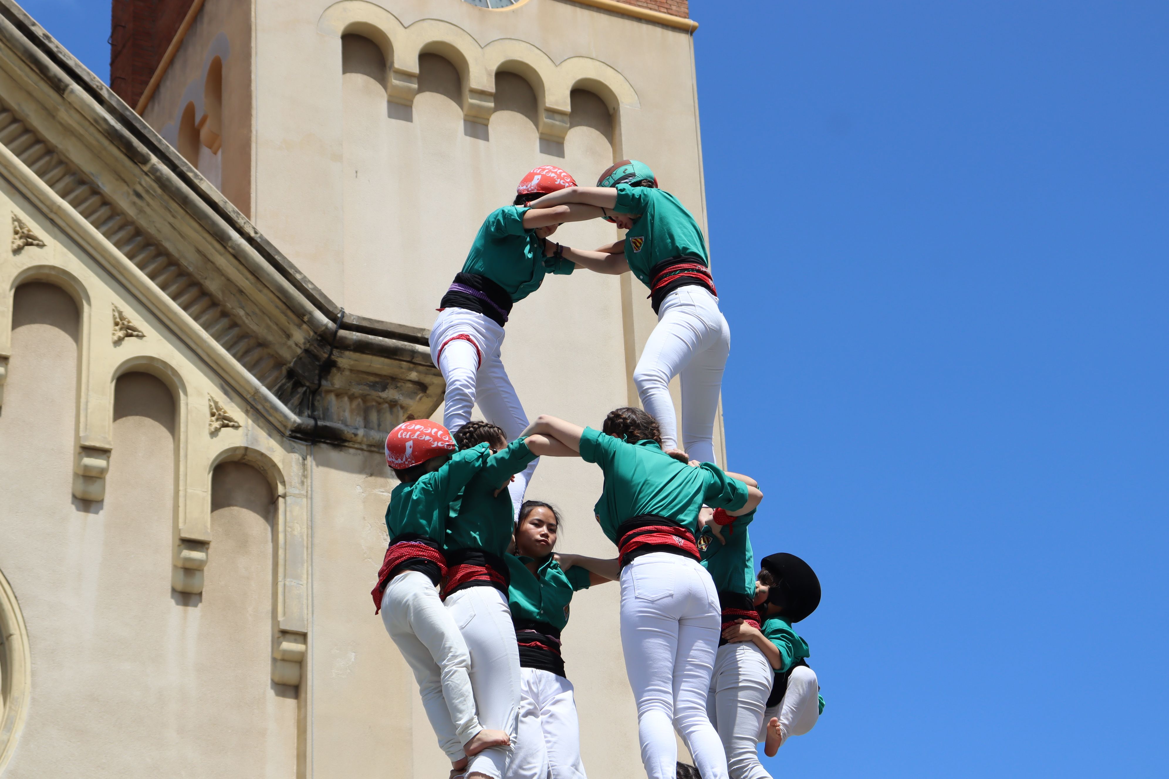 Diada Castellera Roser de Maig en imatges. FOTO: Marc Mata