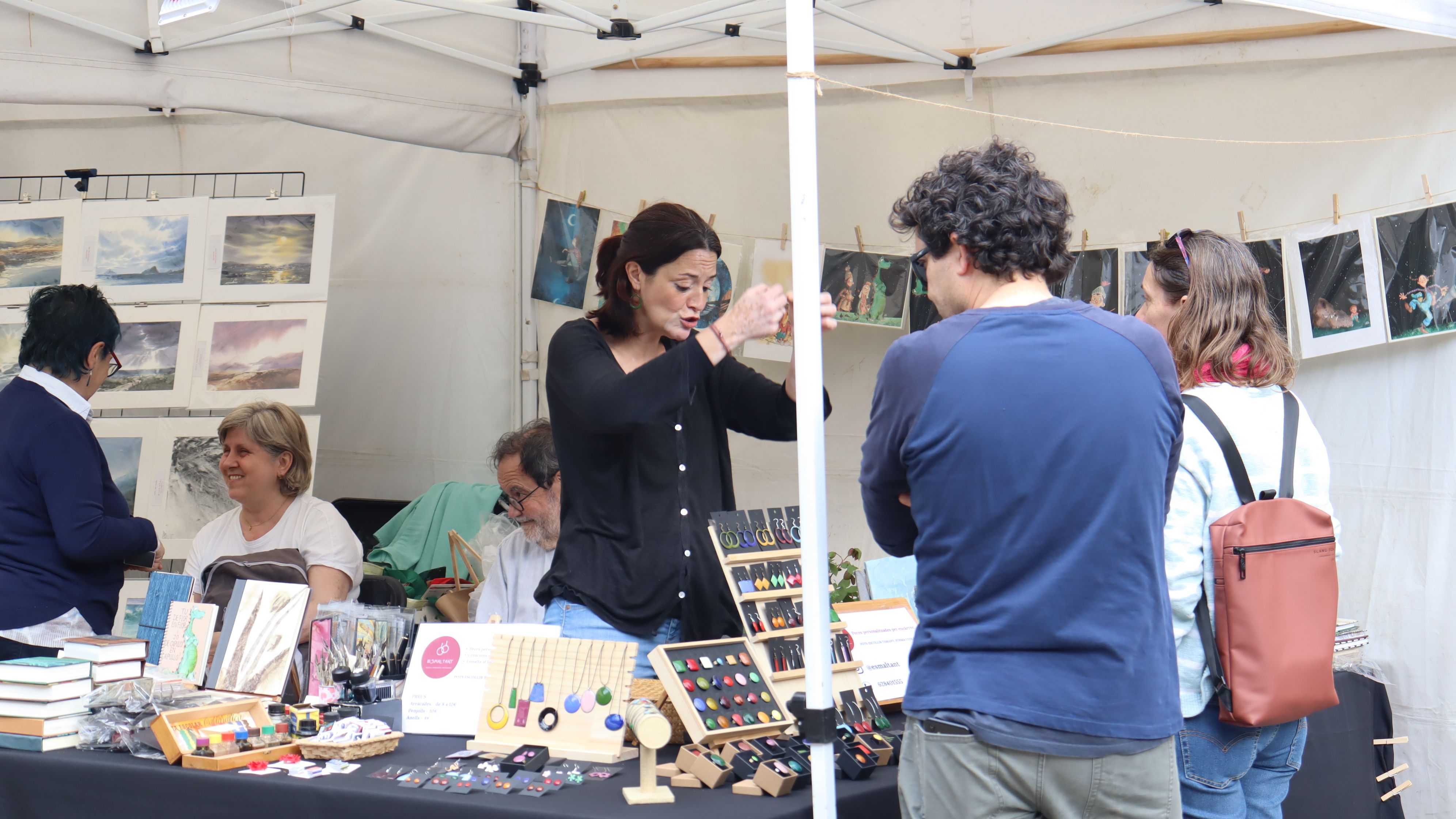 Fira d'Art de Primavera en imatges. FOTO: Marc Mata 