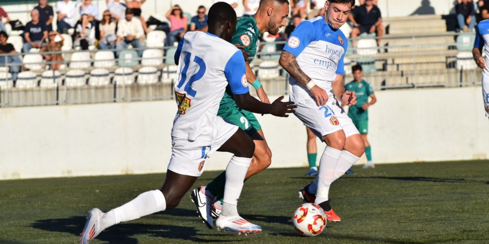 Un partit de la temporada. FOTO: Marc Mata 