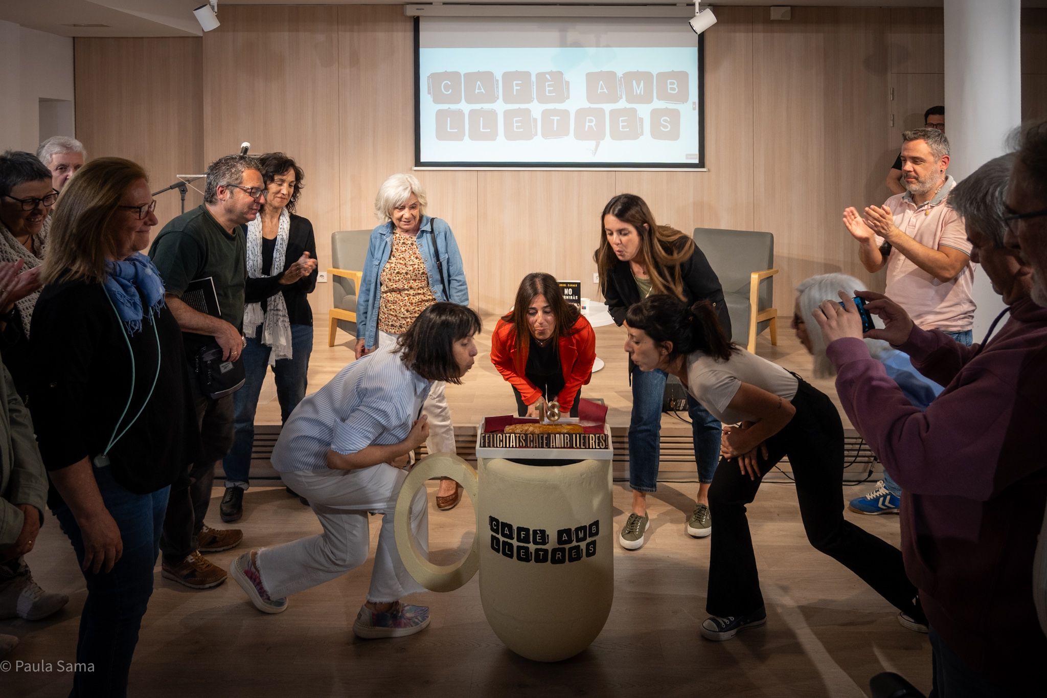 18è Aniversari Cafè amb Lletres. FOTO: Paula Sama.
