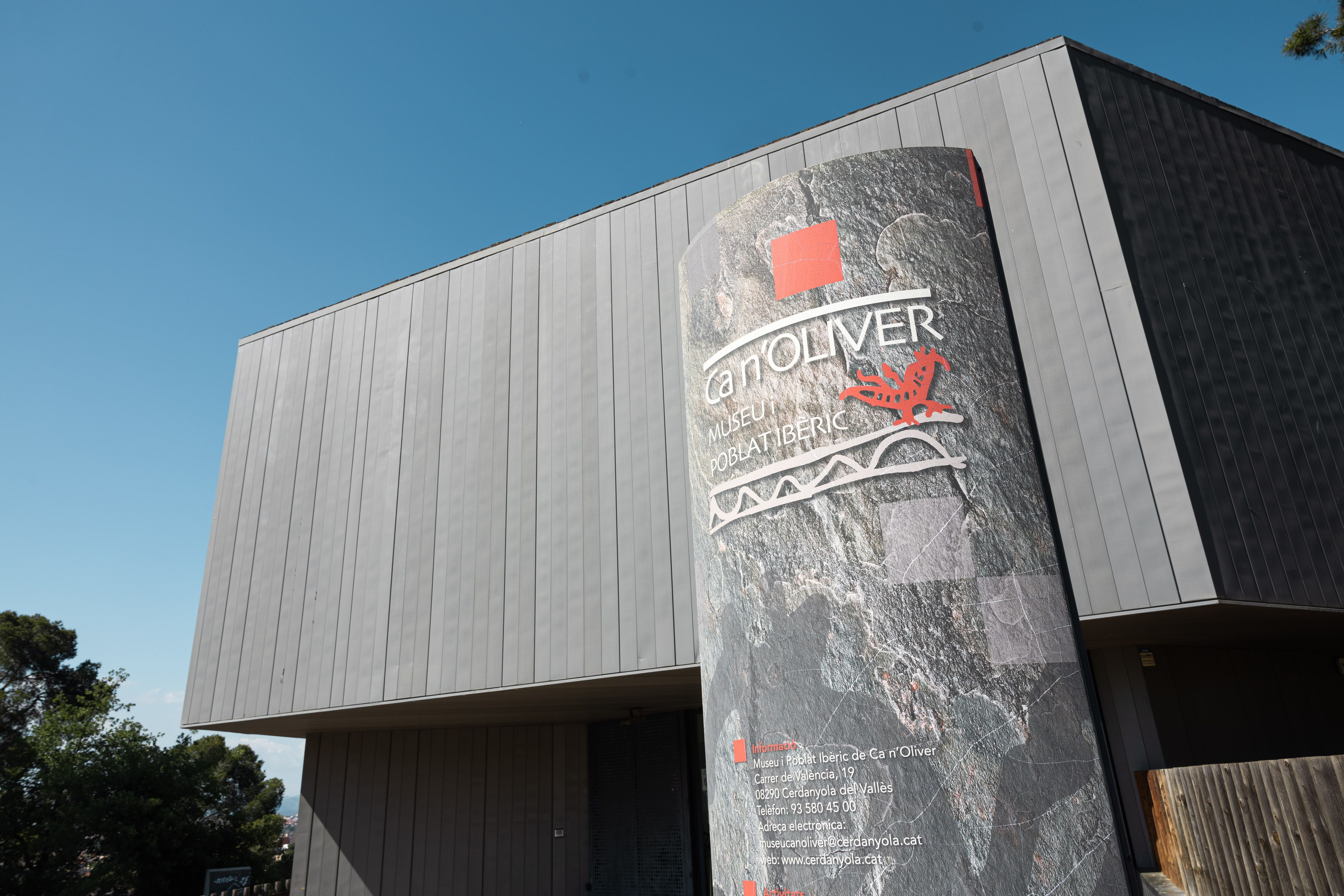 Entrada del Museu de Ca n’Oliver, dedicat a la cultura ibèrica. FOTO: Arnau Padilla.