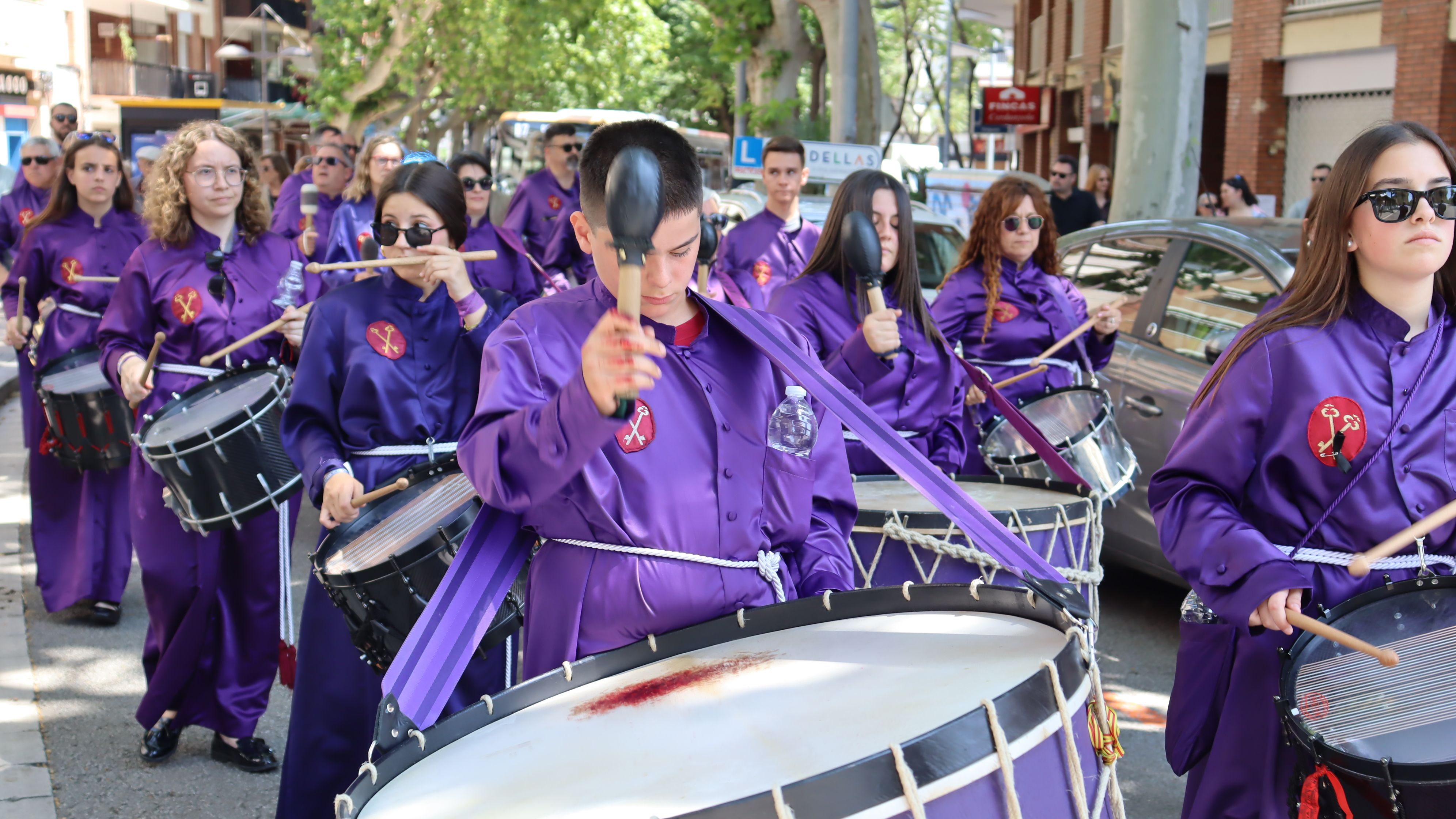 XVIII Trobada de tambors i bombos d'Aragó. FOTO: Marc Mata 