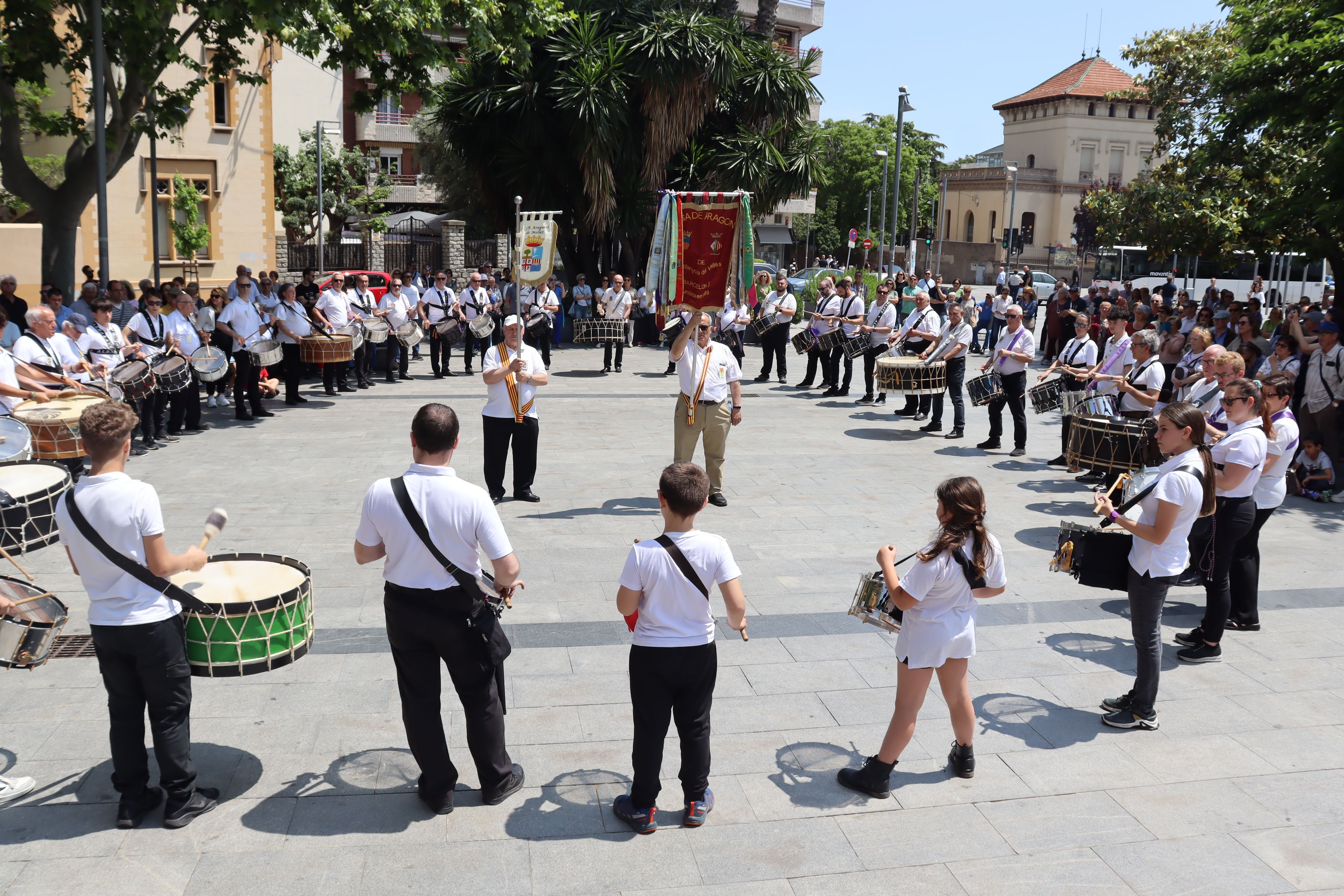 XVIII Trobada de tambors i bombos d'Aragó. FOTO: Marc Mata 