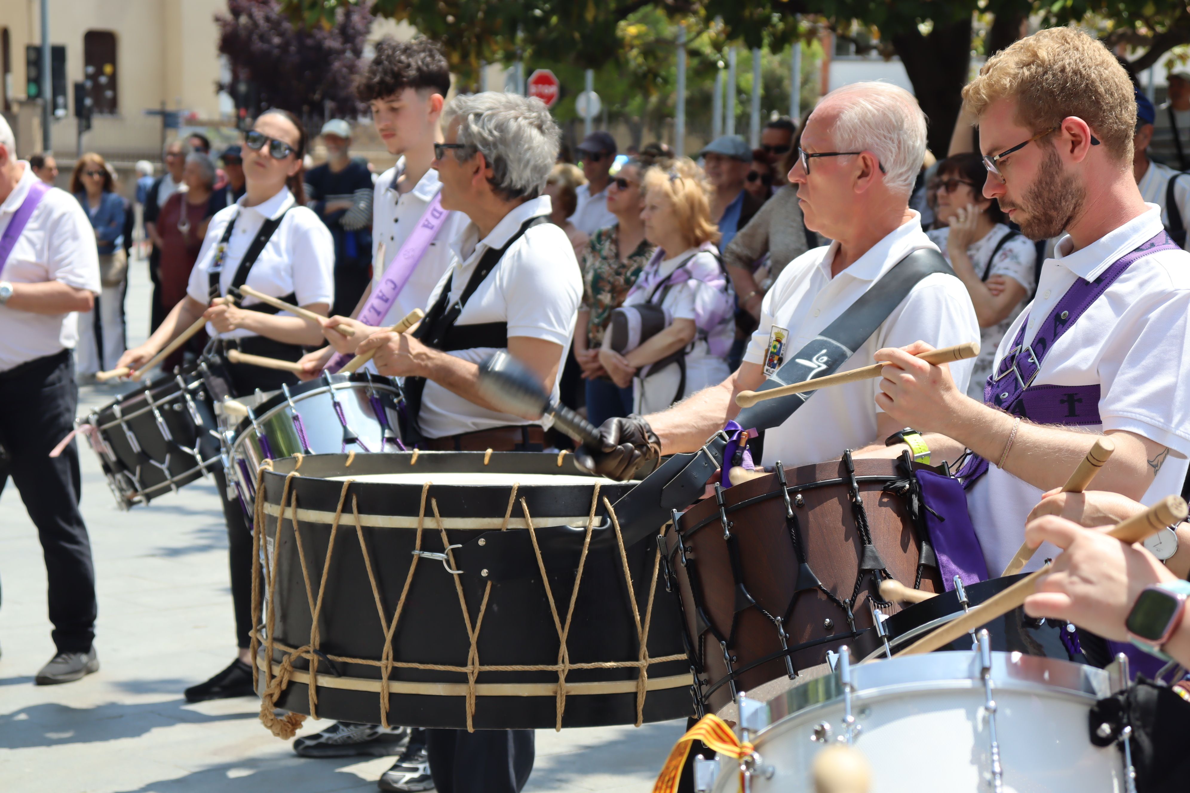 XVIII Trobada de tambors i bombos d'Aragó. FOTO: Marc Mata  