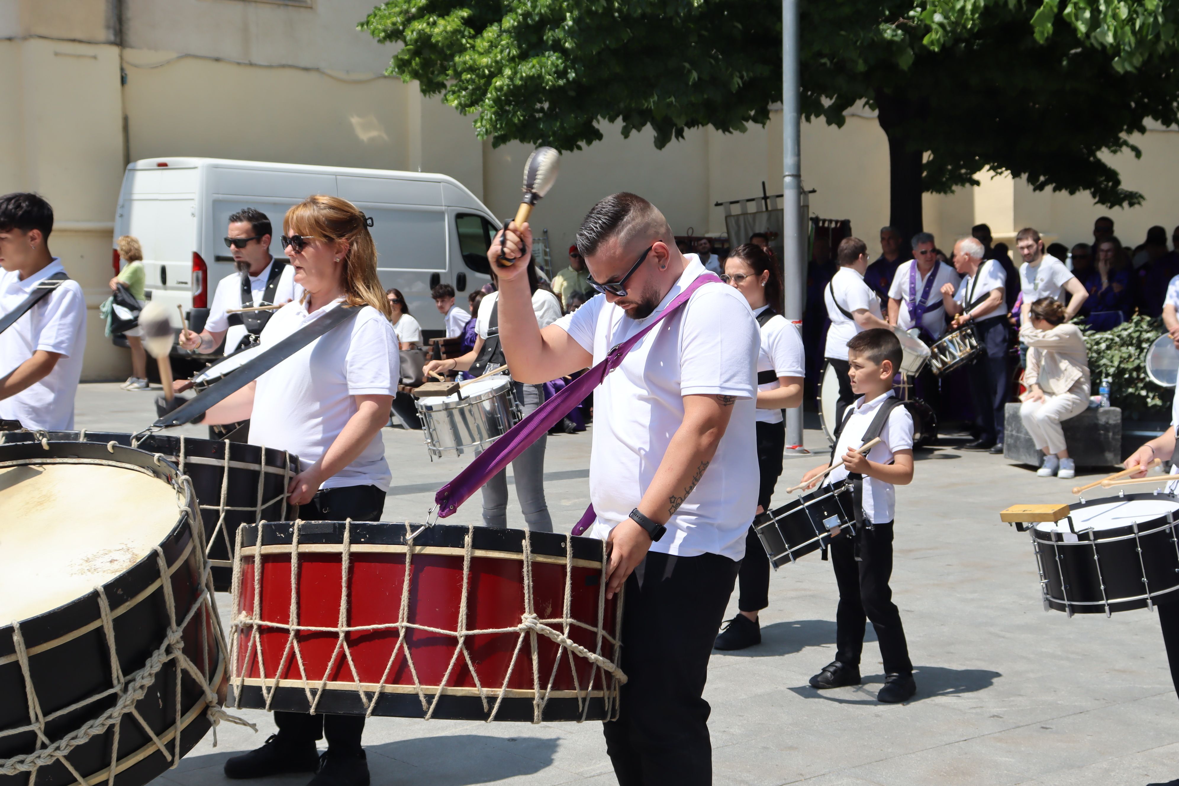 XVIII Trobada de tambors i bombos d'Aragó. FOTO: Marc Mata 