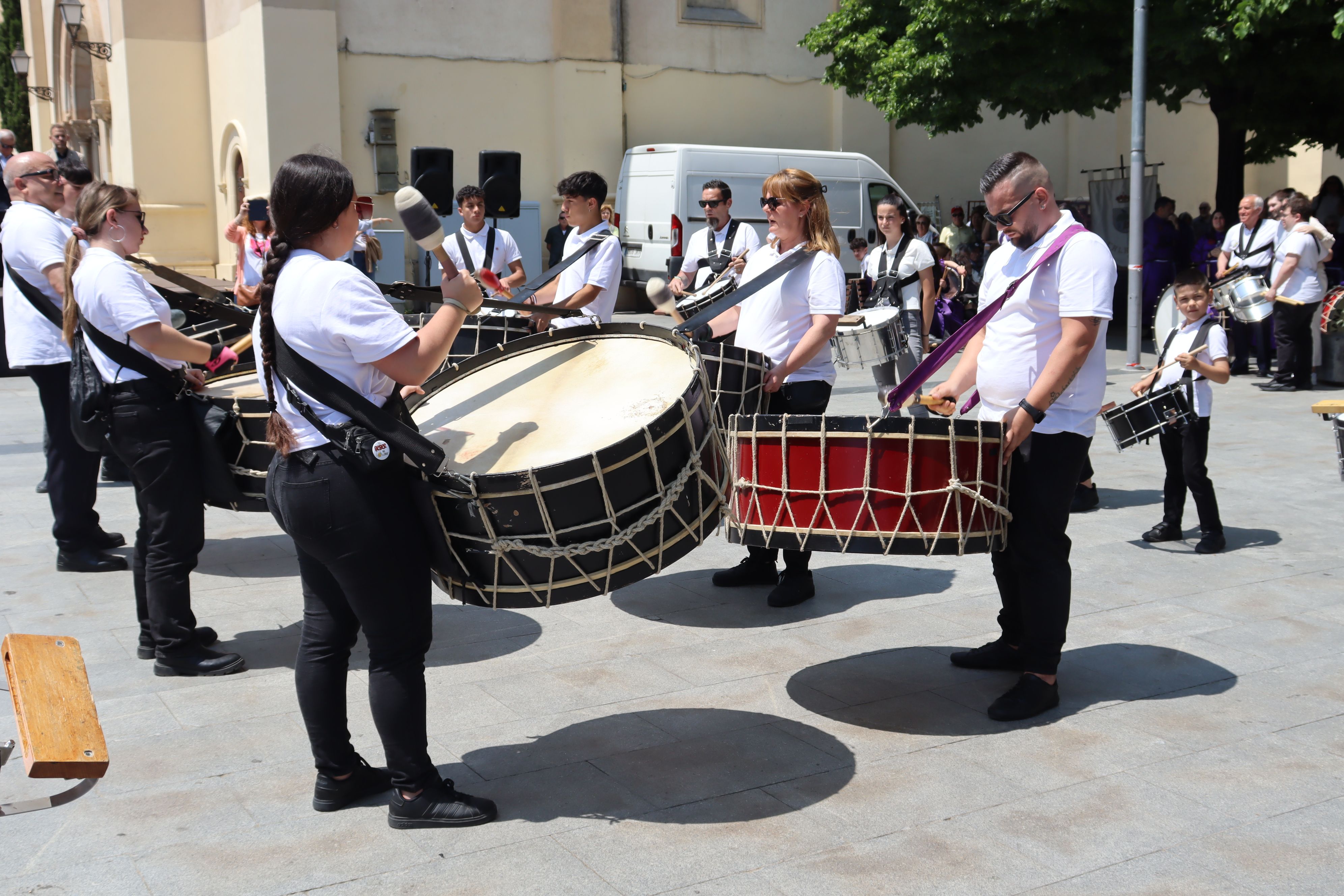 XVIII Trobada de tambors i bombos d'Aragó. FOTO: Marc Mata 