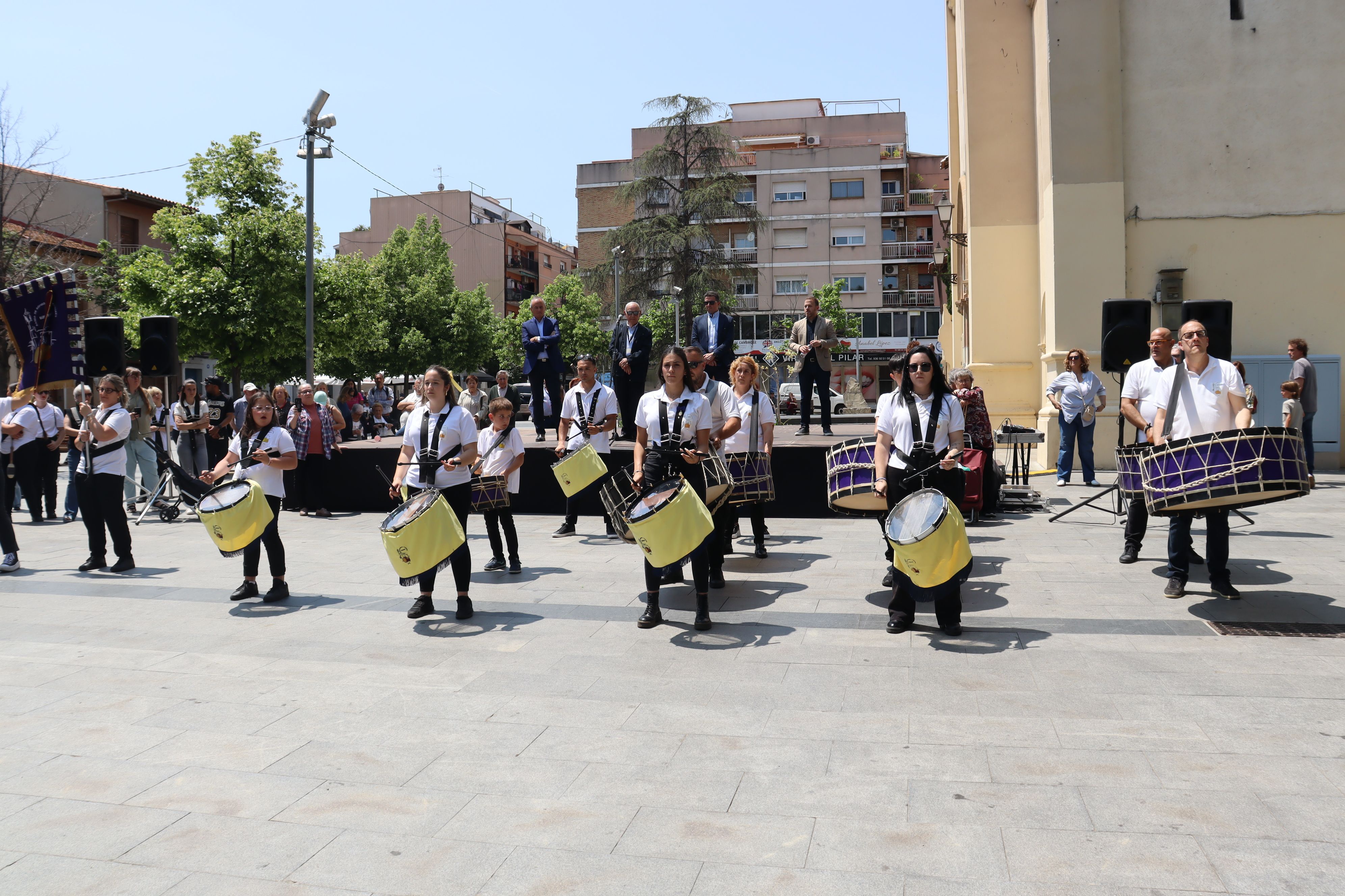 XVIII Trobada de tambors i bombos d'Aragó. FOTO: Marc Mata  