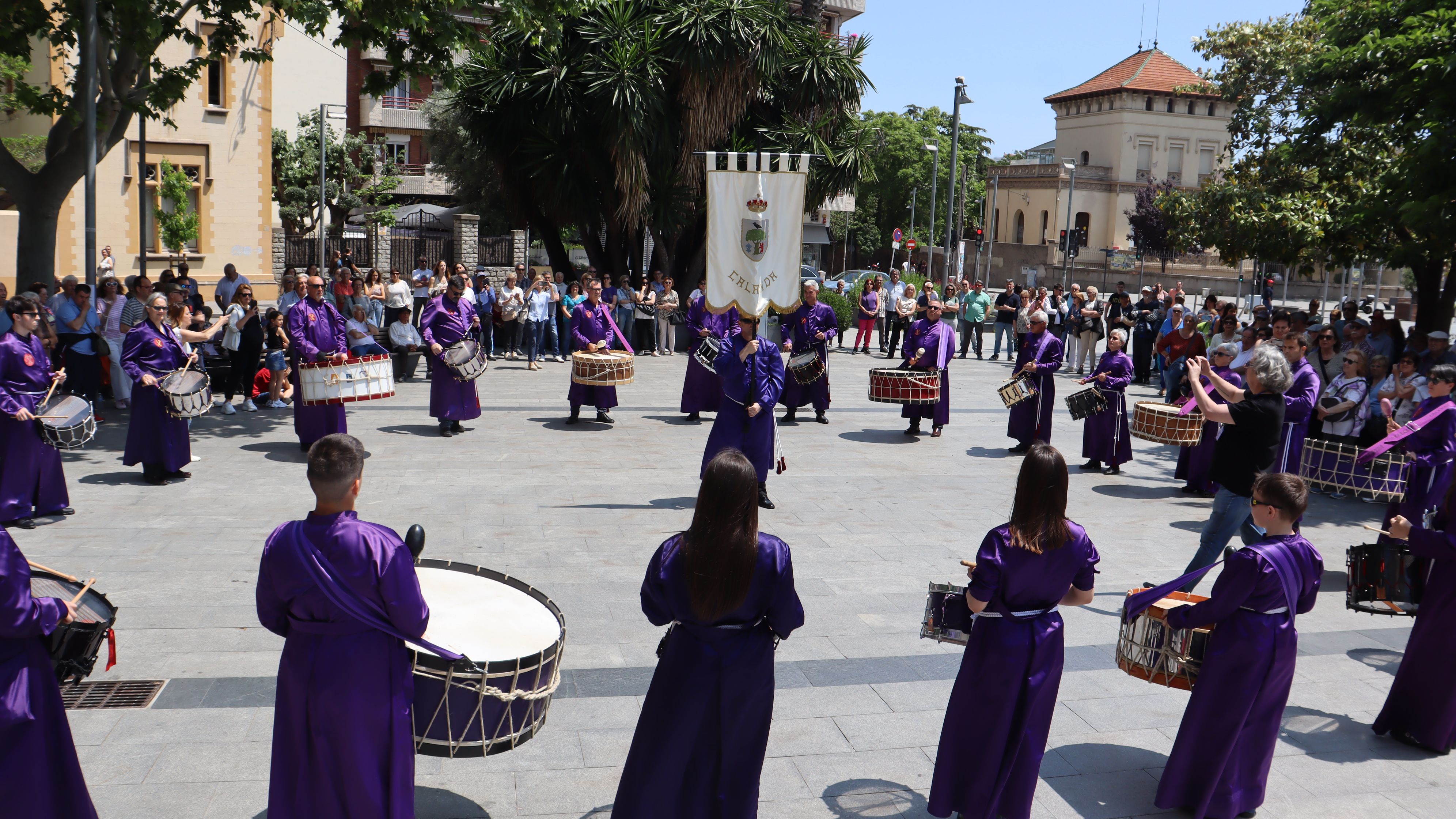 XVIII Trobada de tambors i bombos d'Aragó. FOTO: Marc Mata 