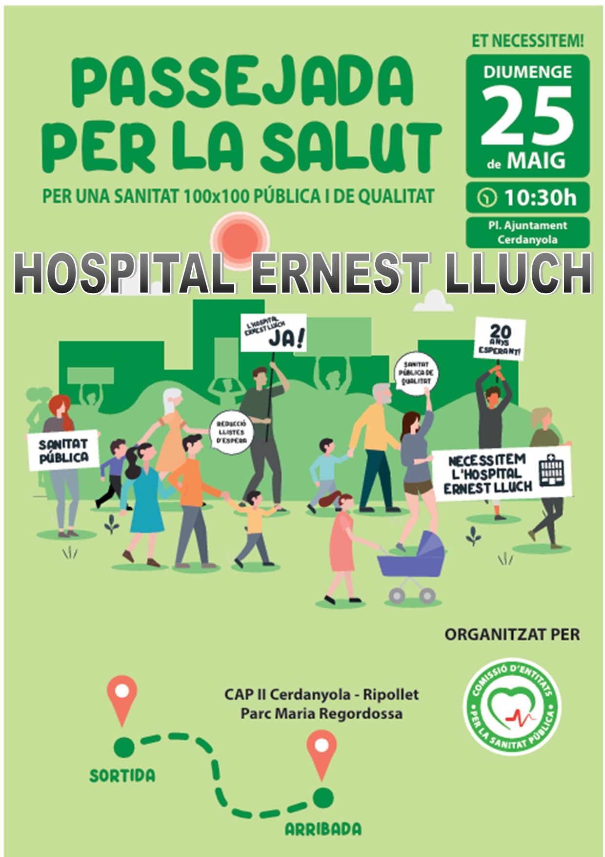 Cartell de la concentració convocada per aquest diumenge. FOTO: Cedida Cartell de la concentració convocada per aquest diumenge. FOTO: Cedida