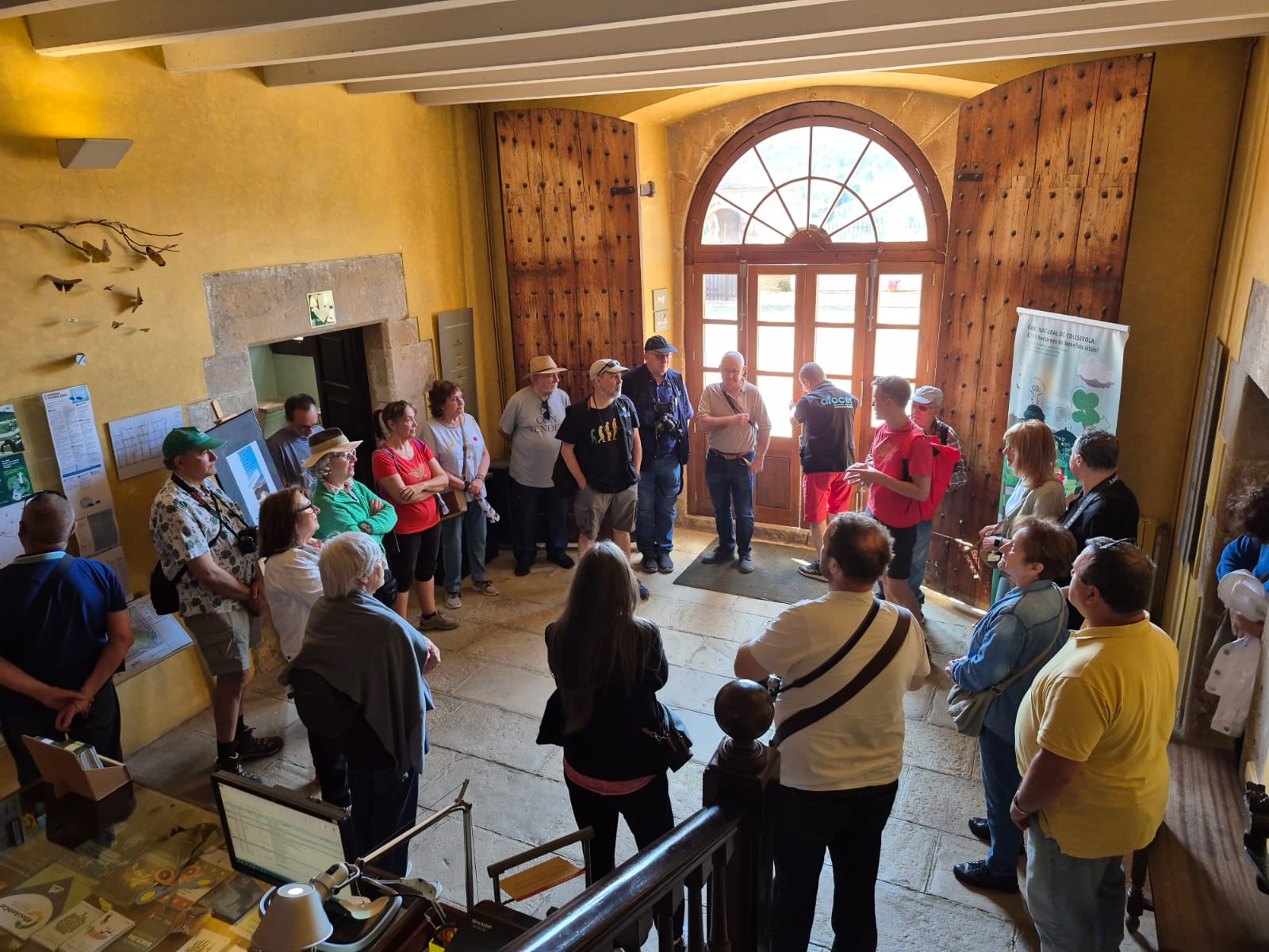 El Dia dels Museus es van poder visitar cinc edificis històrics de Cerdanyola, com la masia Can Coll. FOTO: Museu d'Història de Cerdanyola
