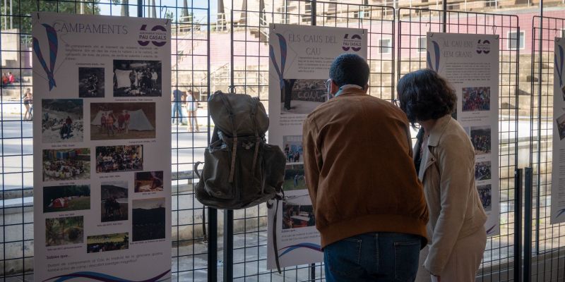 L'exposició del 60 aniversari de l'Agrupament Escolta Pau Casals es pot visitar aquesta setmana a la Biblioteca Central. FOTO: PAULA SAMA L'exposició del 60 aniversari de l'Agrupament Escolta Pau Casals es pot visitar aquesta setmana a la Biblioteca Central. FOTO: PAULA SAMA