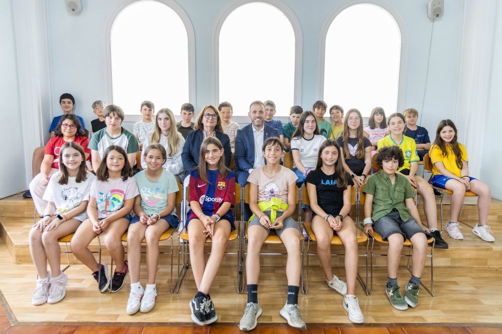 Foto dels membres del CIAC curs 2024 25. F: Ajuntament