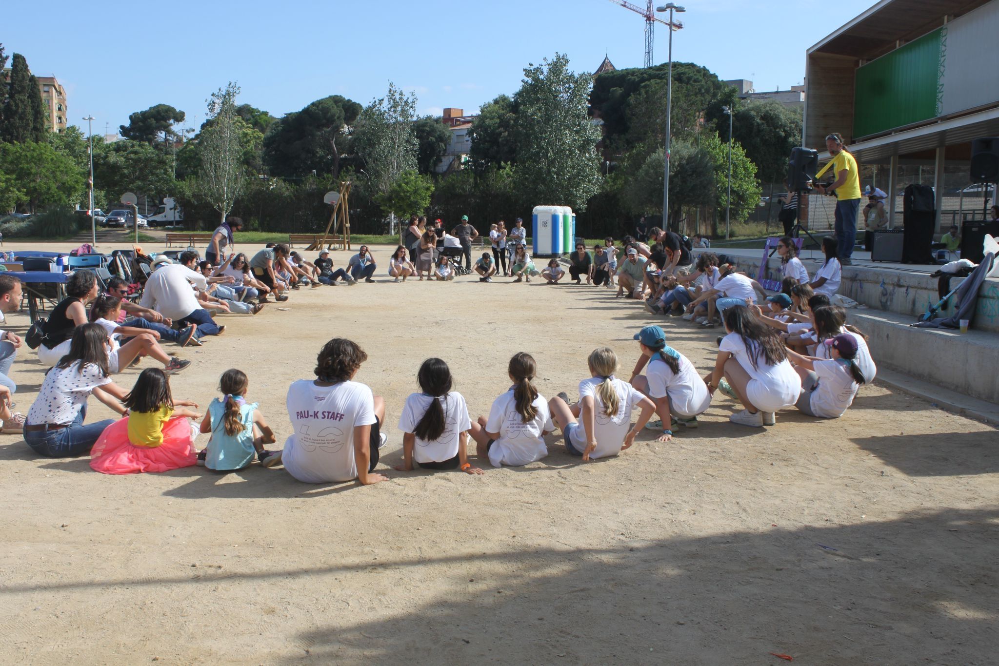 Activitats educatives i lúdiques en el 60 aniversari del Cau Pau Casals, dissabte 24, al Parc Xarau. FOTO: Cedida