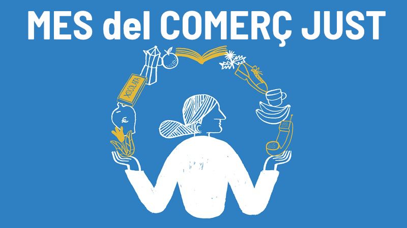 Cartell mes del comerç just Cartell mes del comerç just