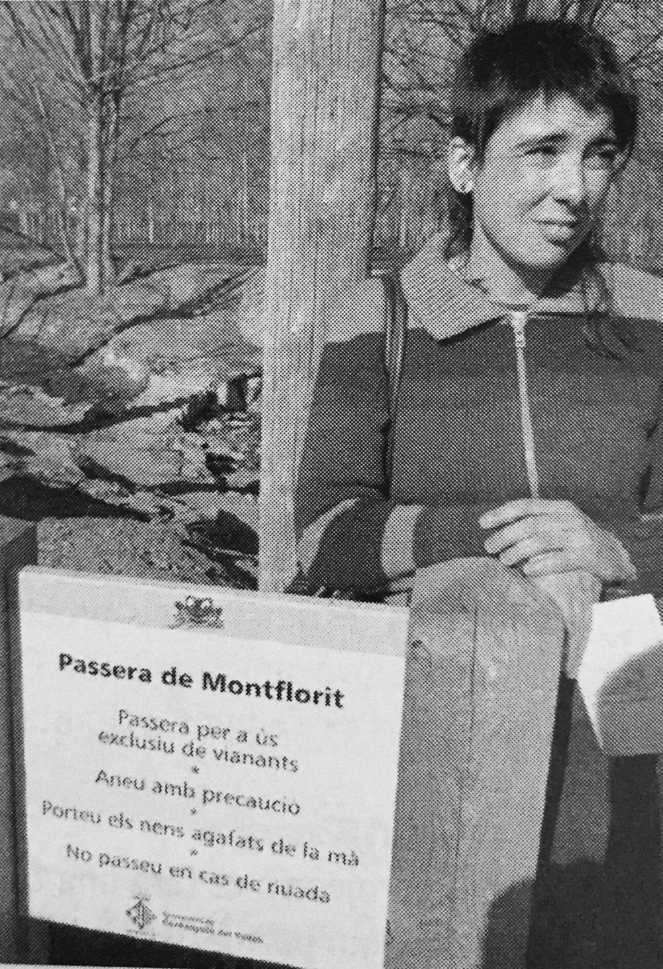 Rosa Guallar en una imatge d'arxiu del TOT Cerdanyola, de l'any 2005. FOTO: Arxiu TOT