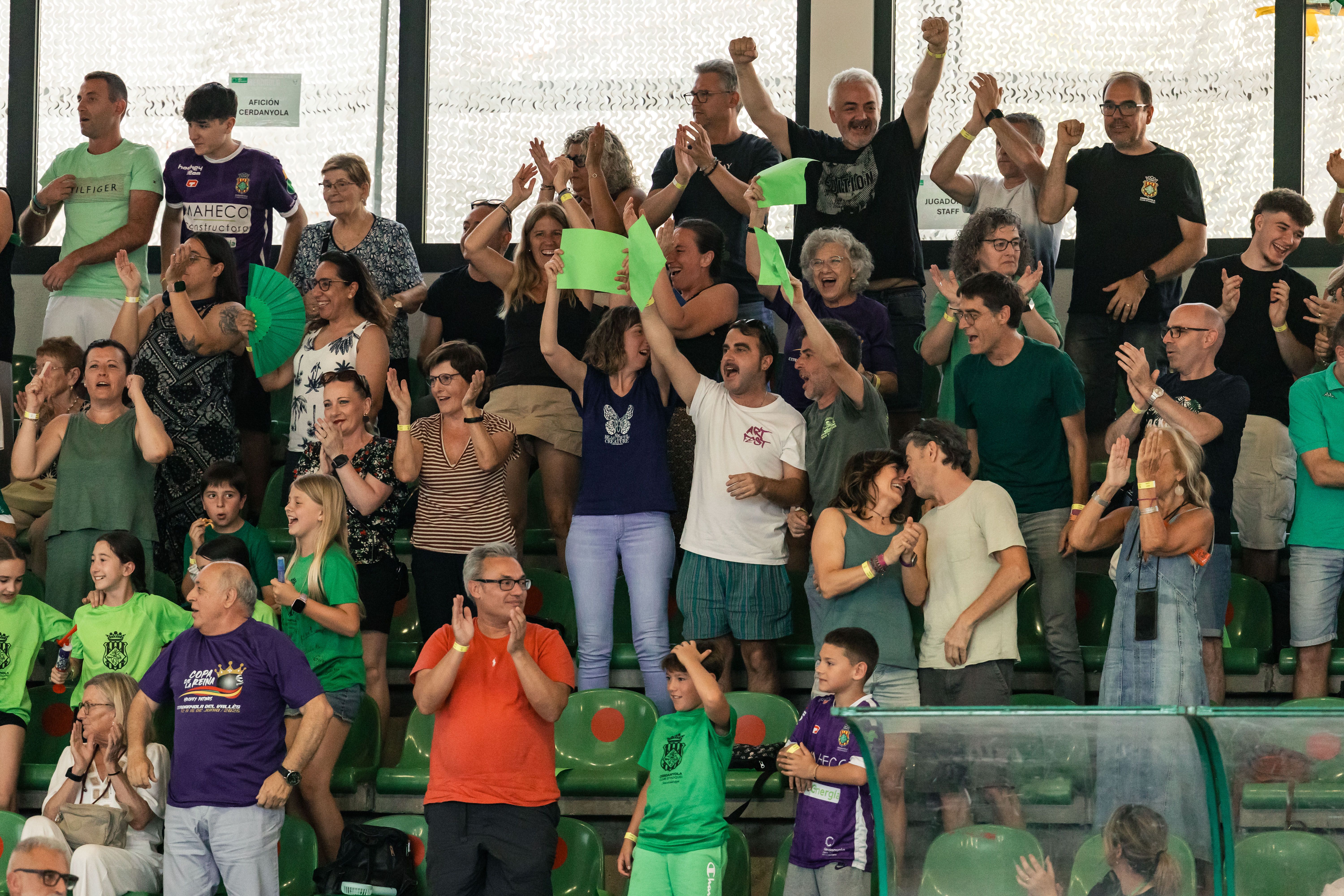 Afició, nou membre de l'equip. FOTO: Arnau Padilla 