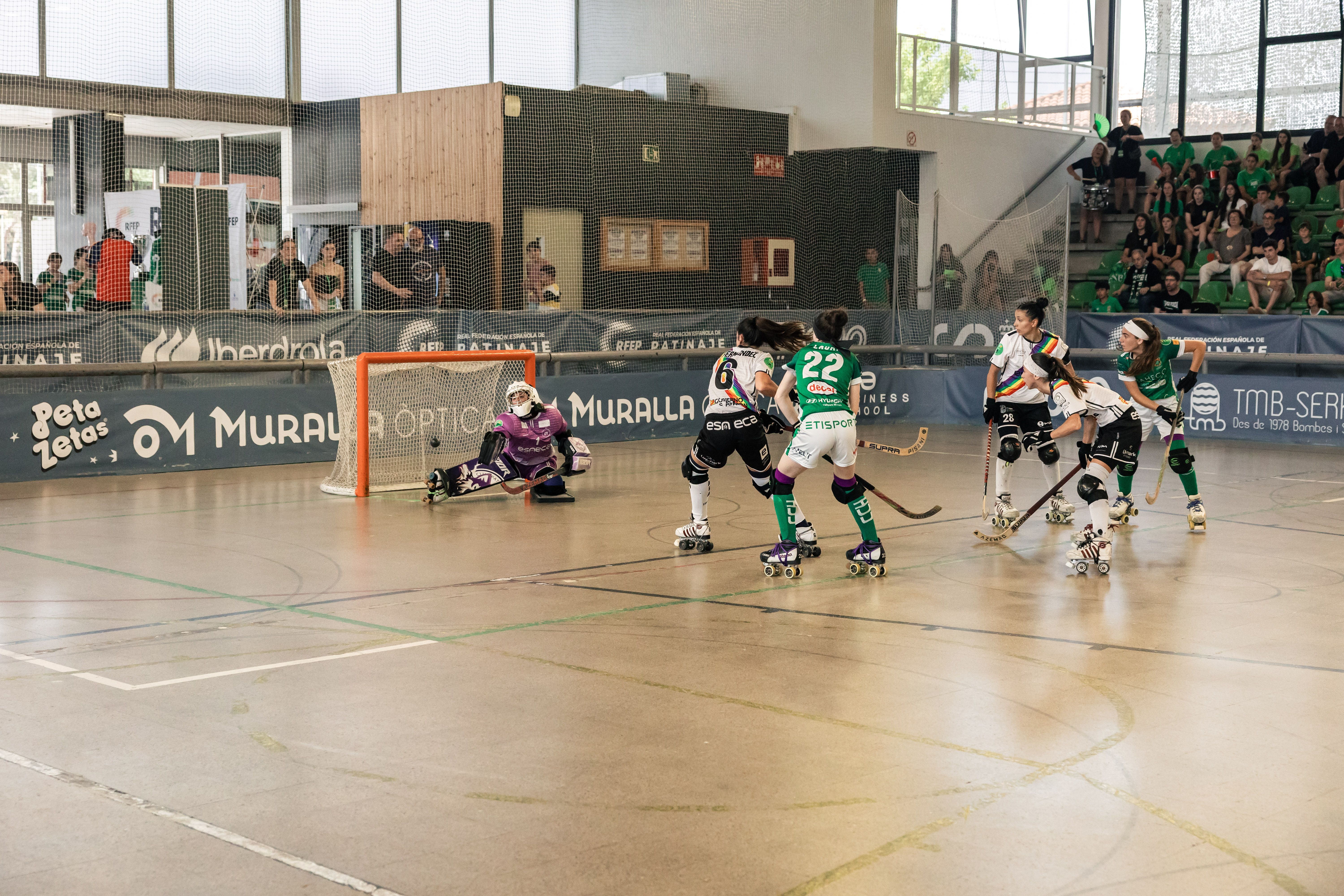 Partit semifinal Copa de la Reina. FOTO: Arnau Padilla 