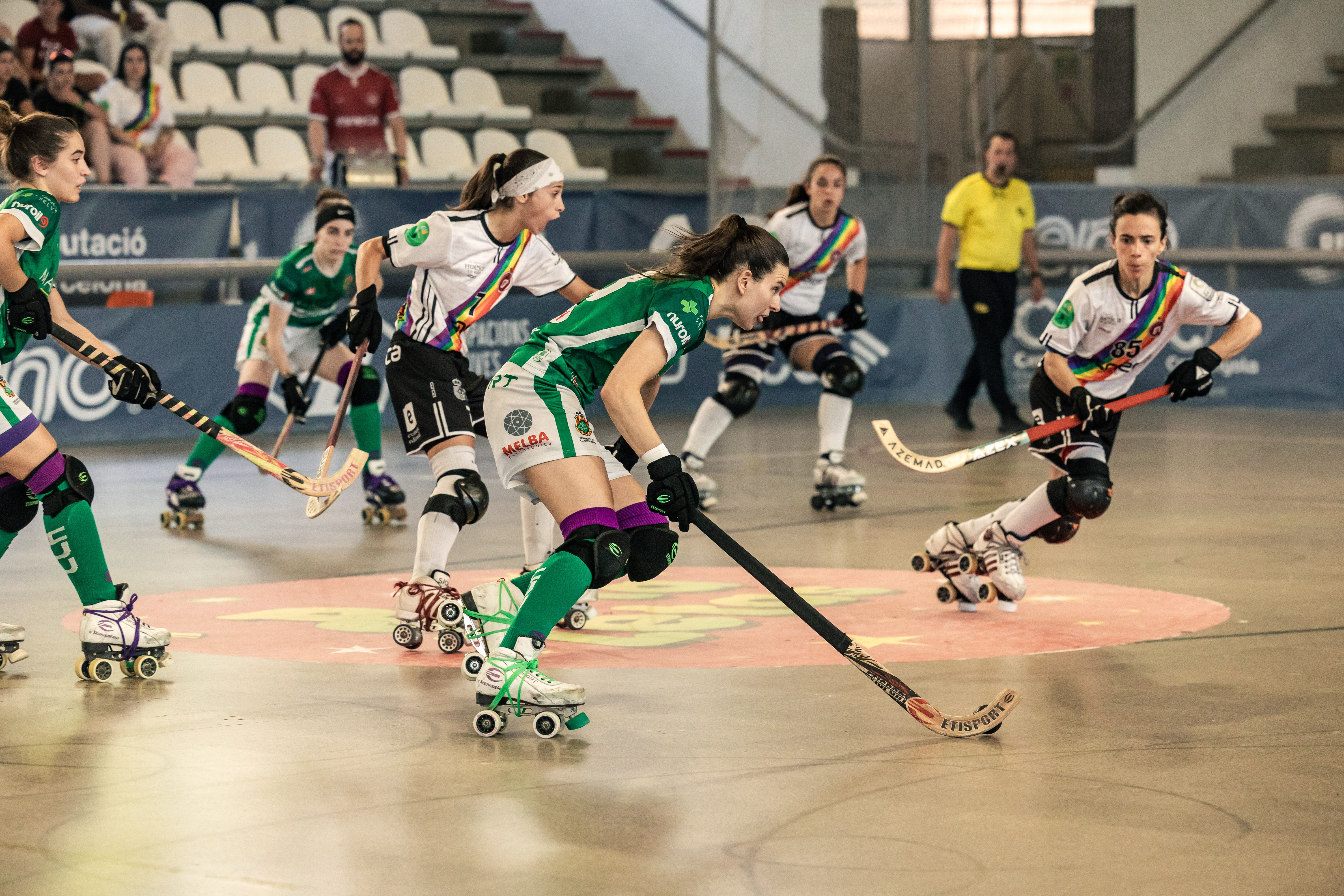 Una jugada de la semifinal de Copa de la Reina. FOTO: Arnau Padilla 