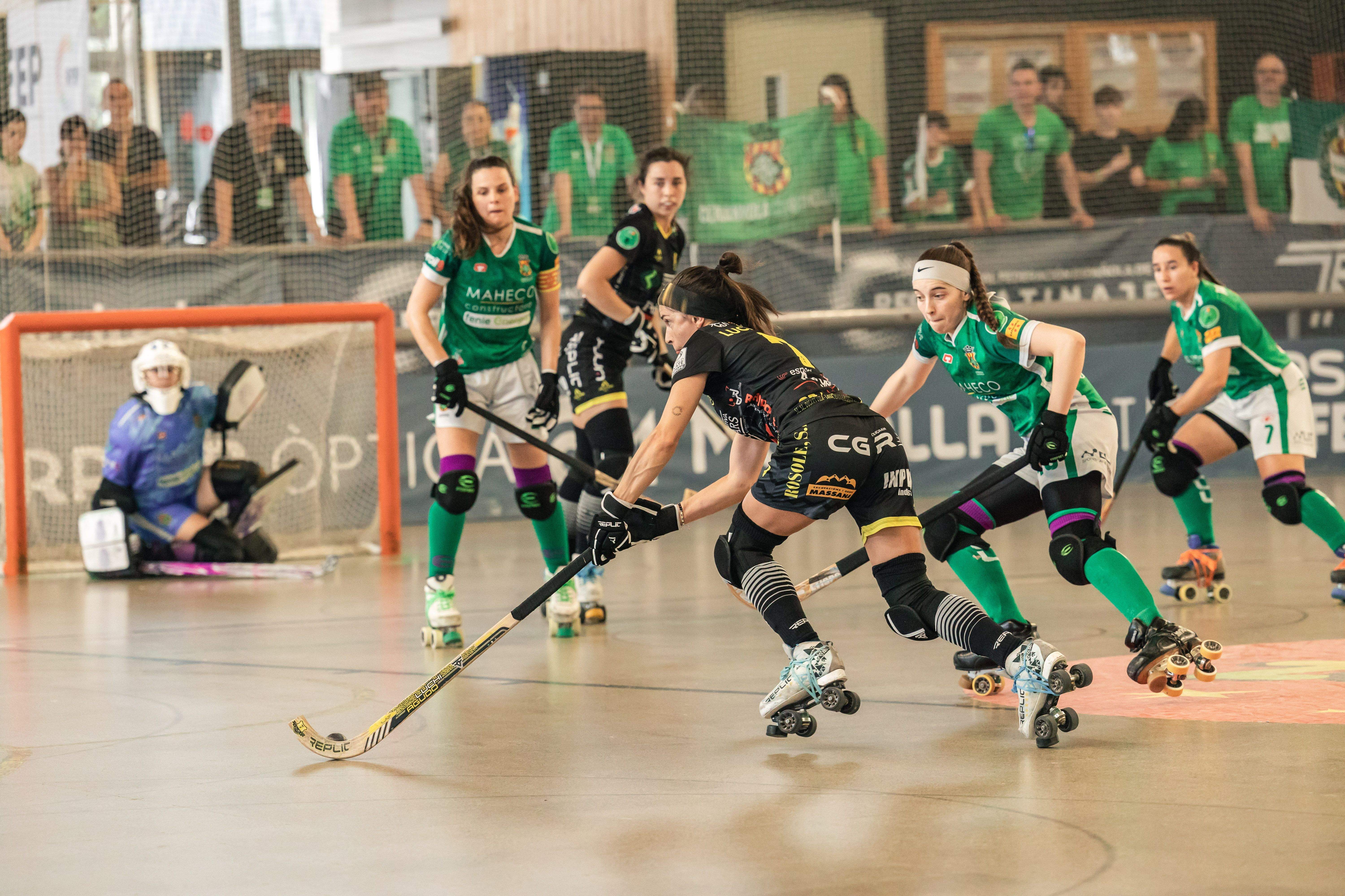 El Cerdanyola CH, sotscampiona de la Copa de la Reina. FOTO: Arnau Padilla