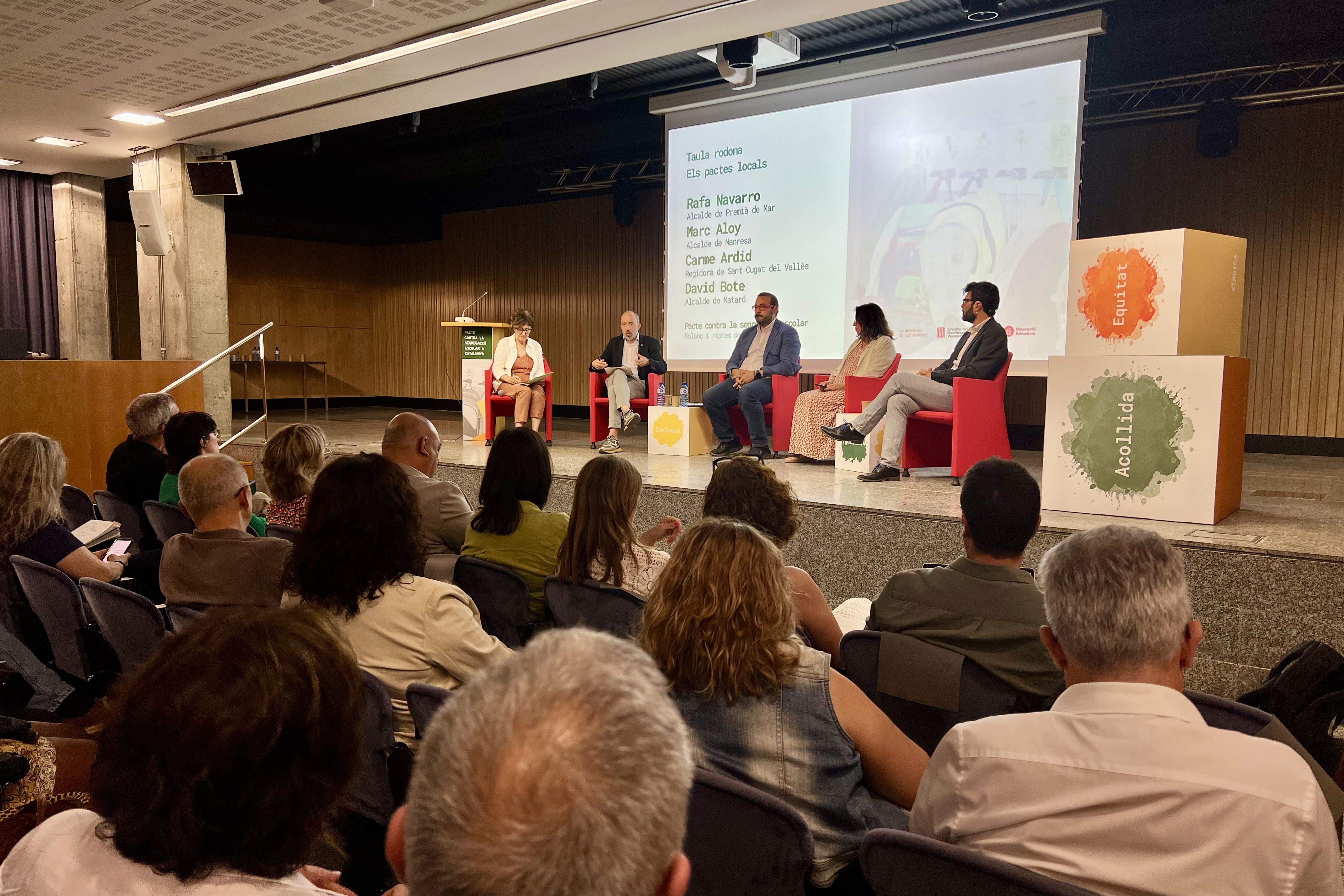 Jornades per debatre pràctiques contra la segregació escolar des dels municipis. FOTO: ACN