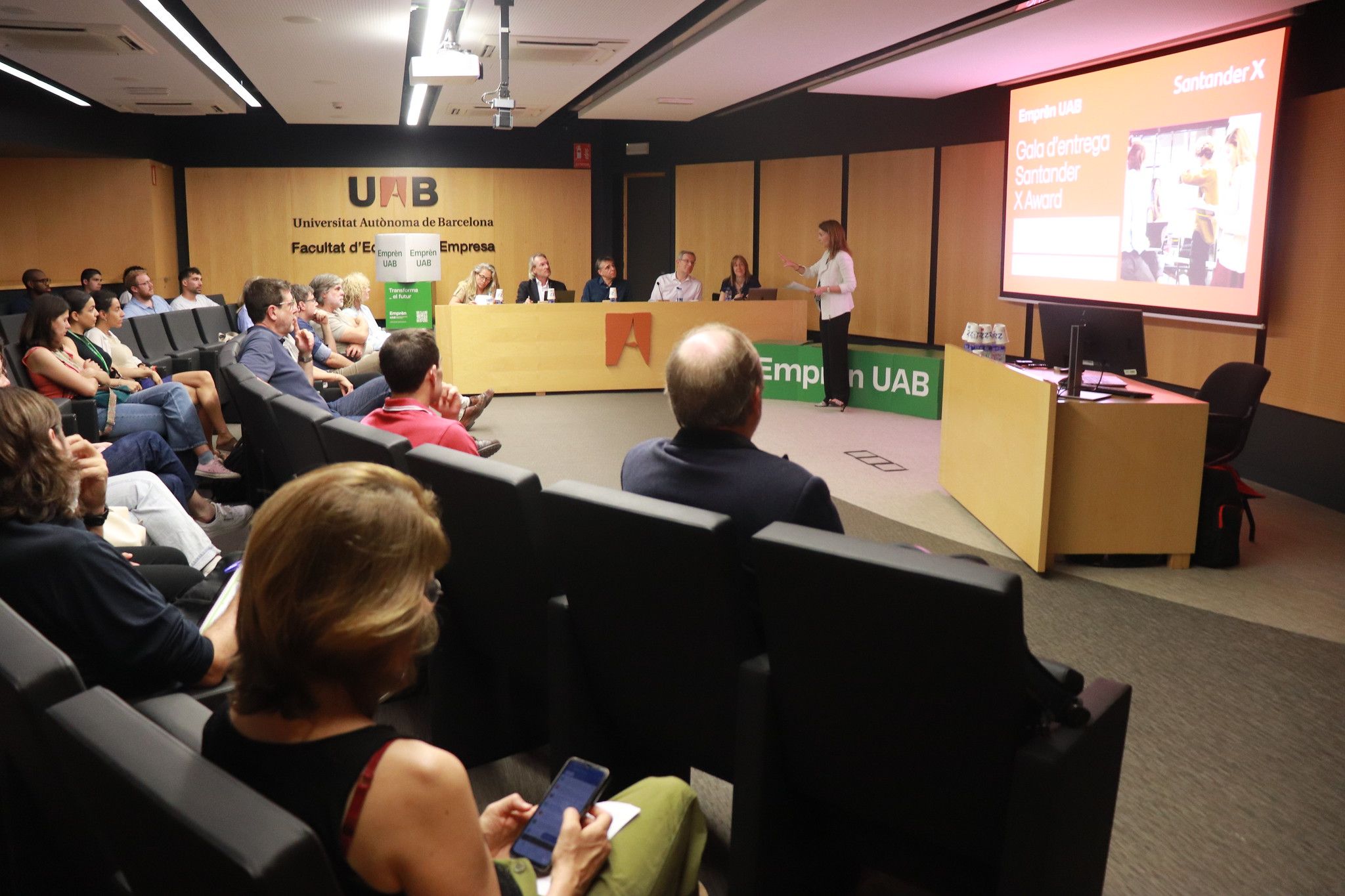 Gala de lliurament dels premis. FOTO: Parc de la recerca