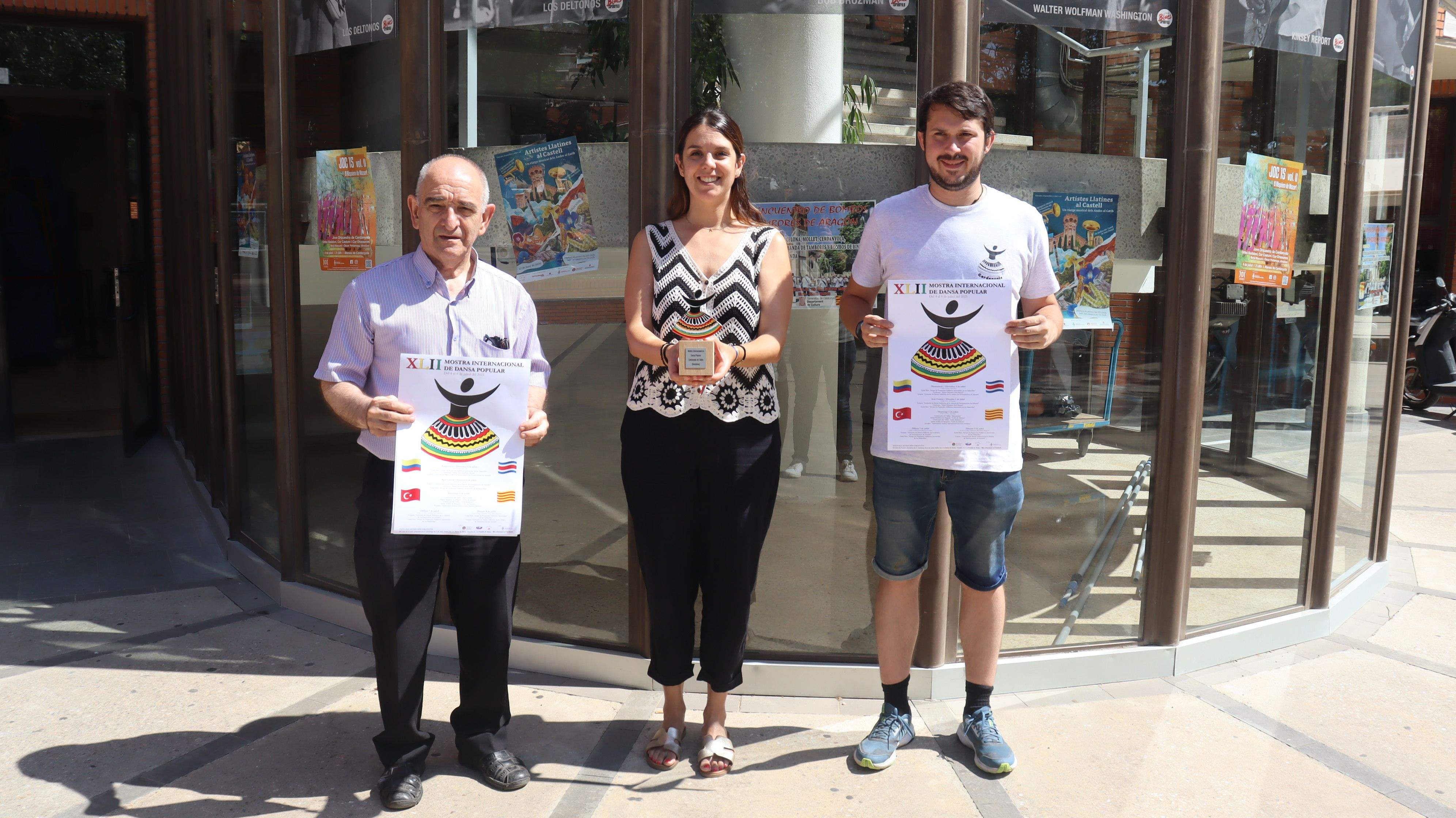 Acte de presentació de la 42a Mostra Internacional de Dansa Popular. FOTO: Marc Mata 