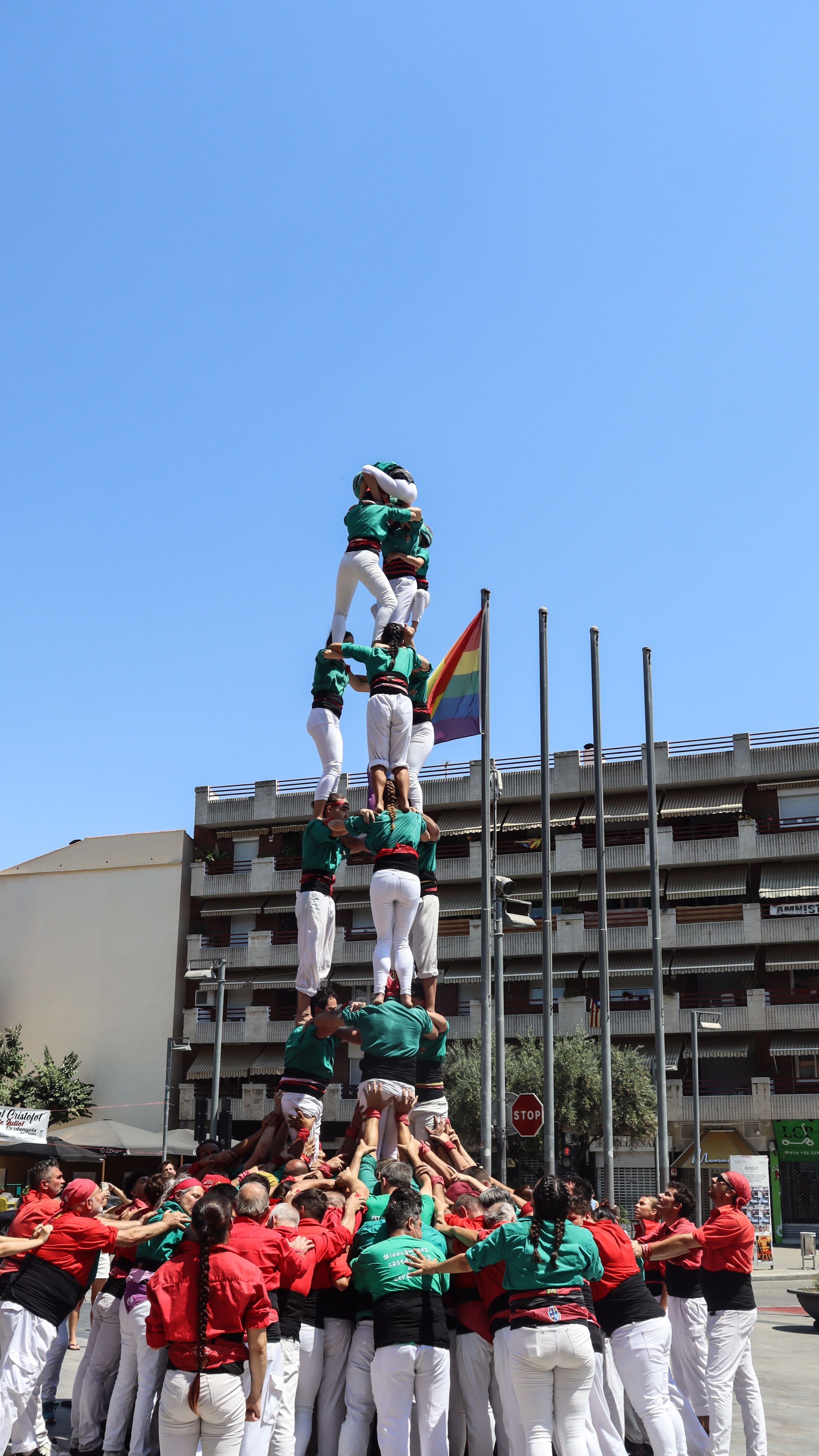 Diada Castellera Històrics. FOTO Marc Mata 