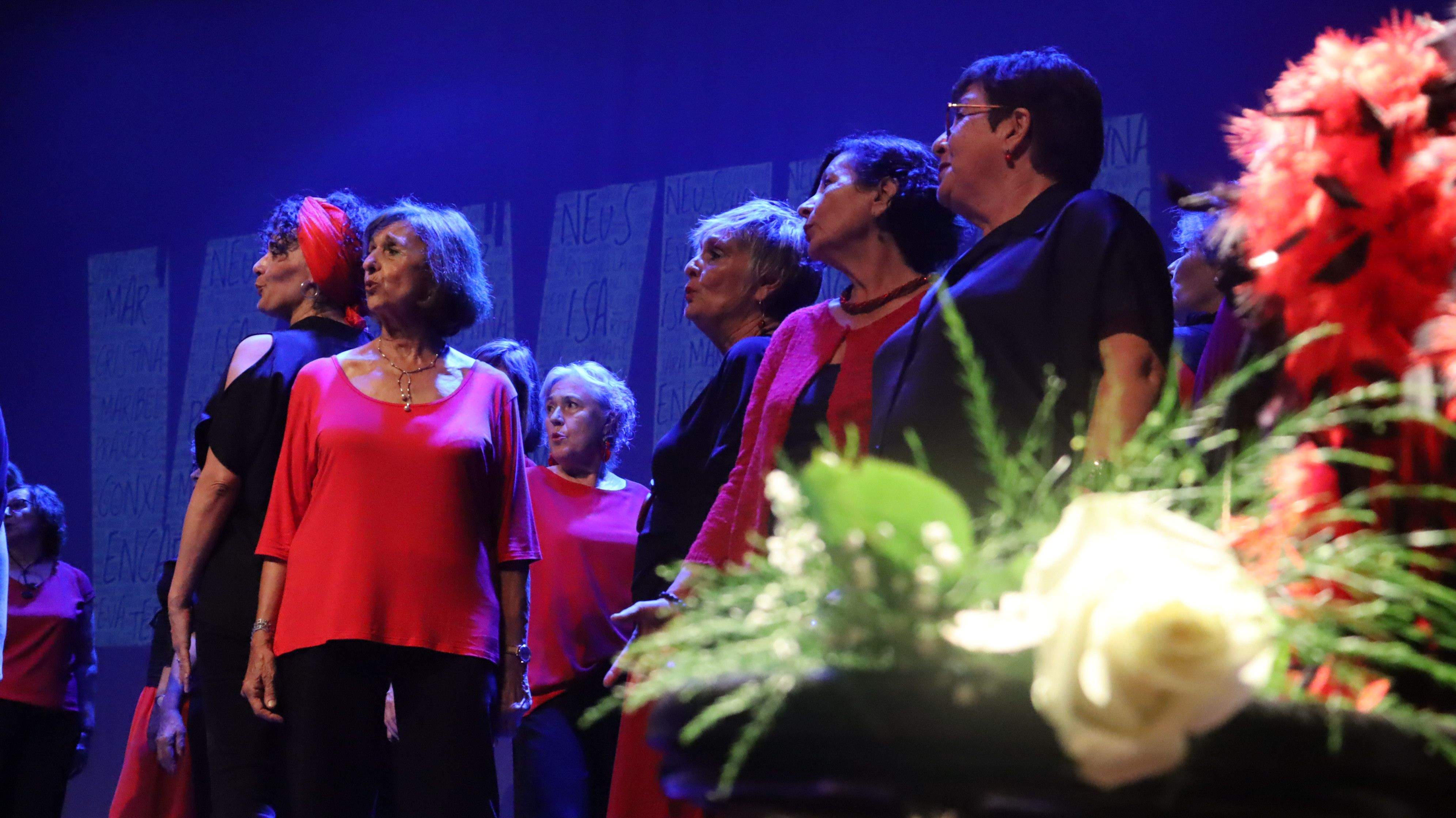 Concert Vivim de la Coral de Dones per la Pau. FOTO: Marc Mata