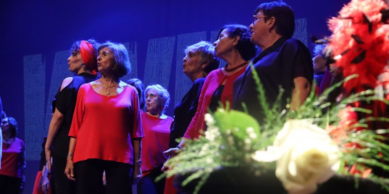 Concert Vivim de la Coral de Dones per la Pau. FOTO: Marc Mata