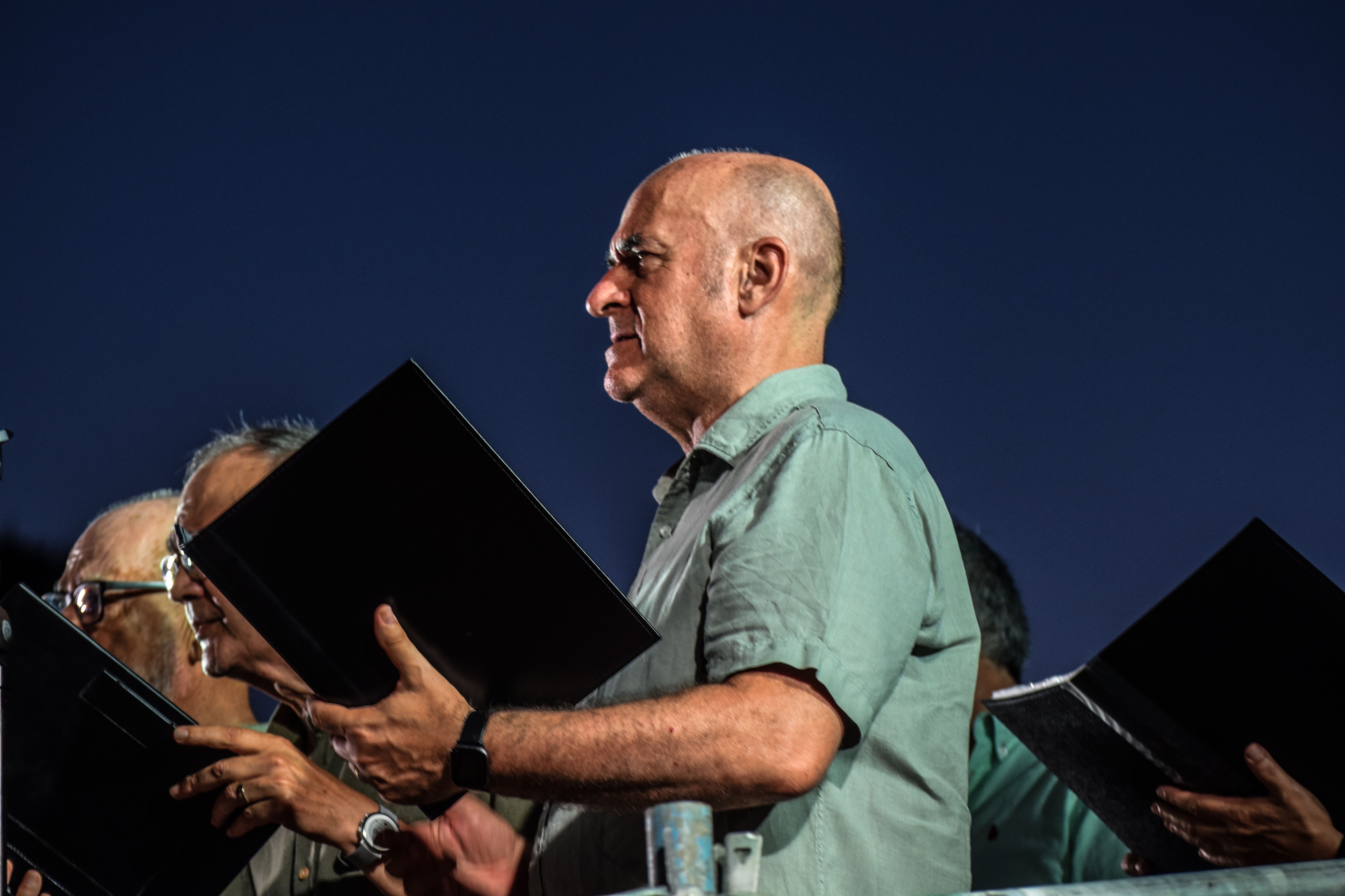 Cerdanyola torna a gaudir d'una nit de divendres al Castell de Sant Marçal i de música. FOTO Marc Mata 