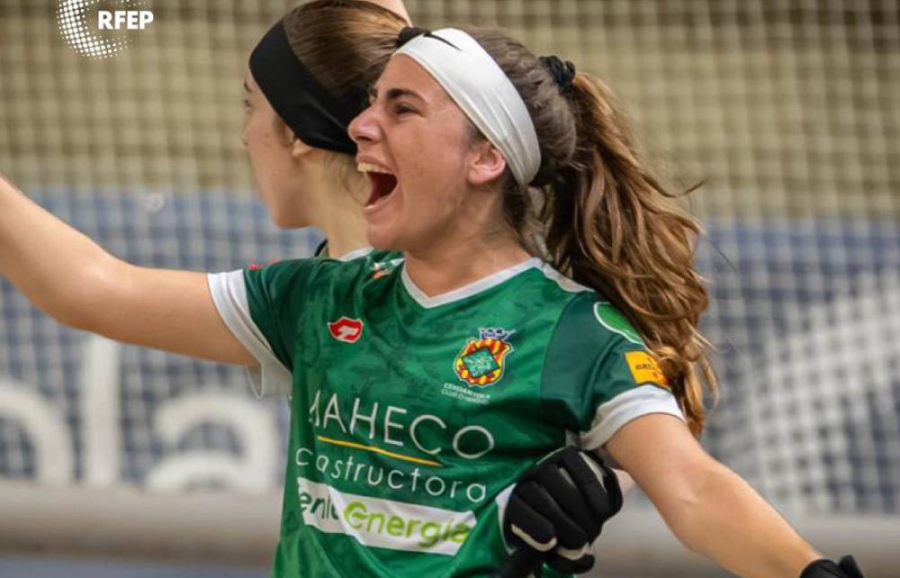 Irene Torres en un partit aquesta temporada Foto: RFEP