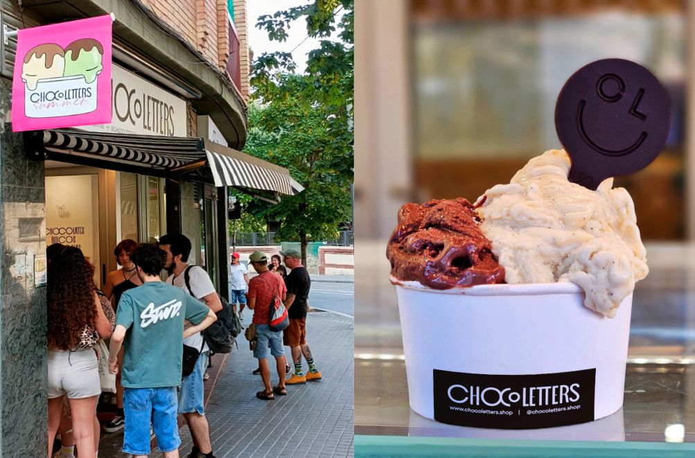 Al centre de Cerdanyola, gelats de qualitat. FOTO: Cedida