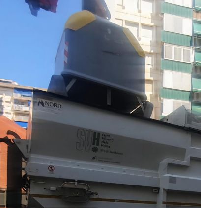 Les fotografies que acompanyen la denúncia de Junts de Sant Vicenç dels Horts. 