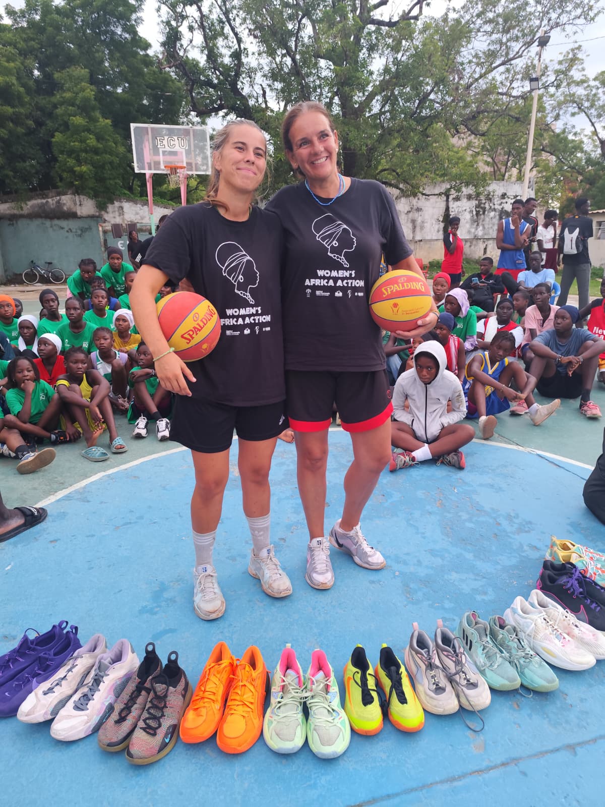 Cooperació catalana a escoles i clubs del Senegal. FOTO: Cedida