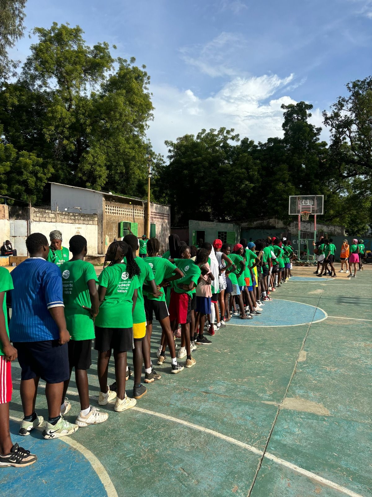 Cooperació catalana a escoles i clubs del Senegal. FOTO: Cedida