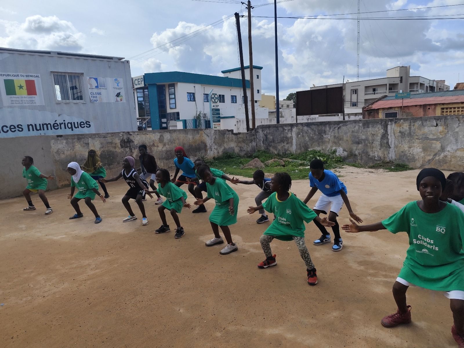 Cooperació catalana a escoles i clubs del Senegal. FOTO: Cedida