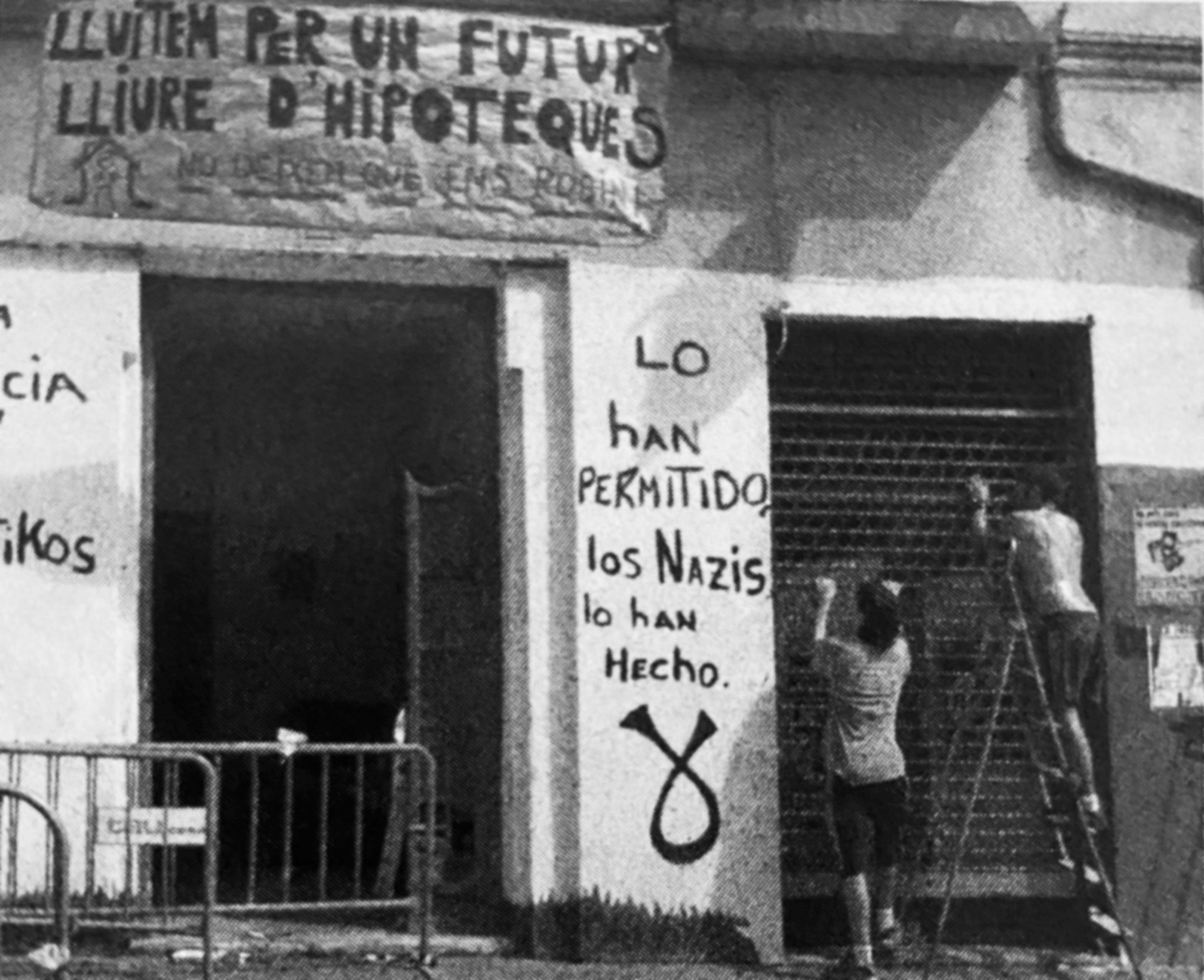 “La Ramona”, casa okupada al Carrer Sant Ramon. FOTO: TOT Cerdanyola al dia
