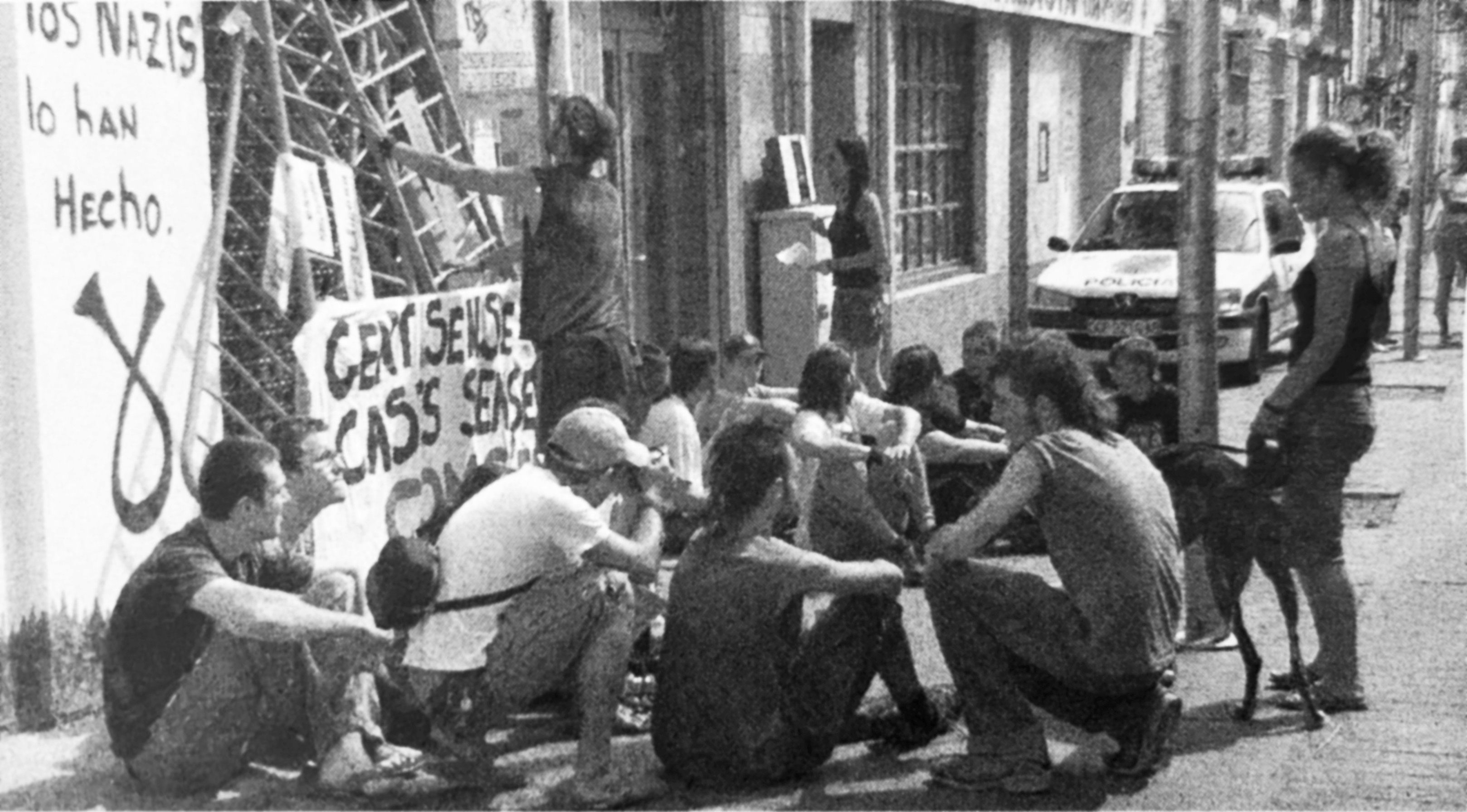 “La Ramona”, casa okupada al Carrer Sant Ramon. FOTO: TOT Cerdanyola al dia