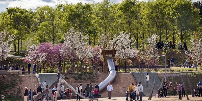 El Parc del Turó de Can Mates a Sant Cugat. Foto Arxiu