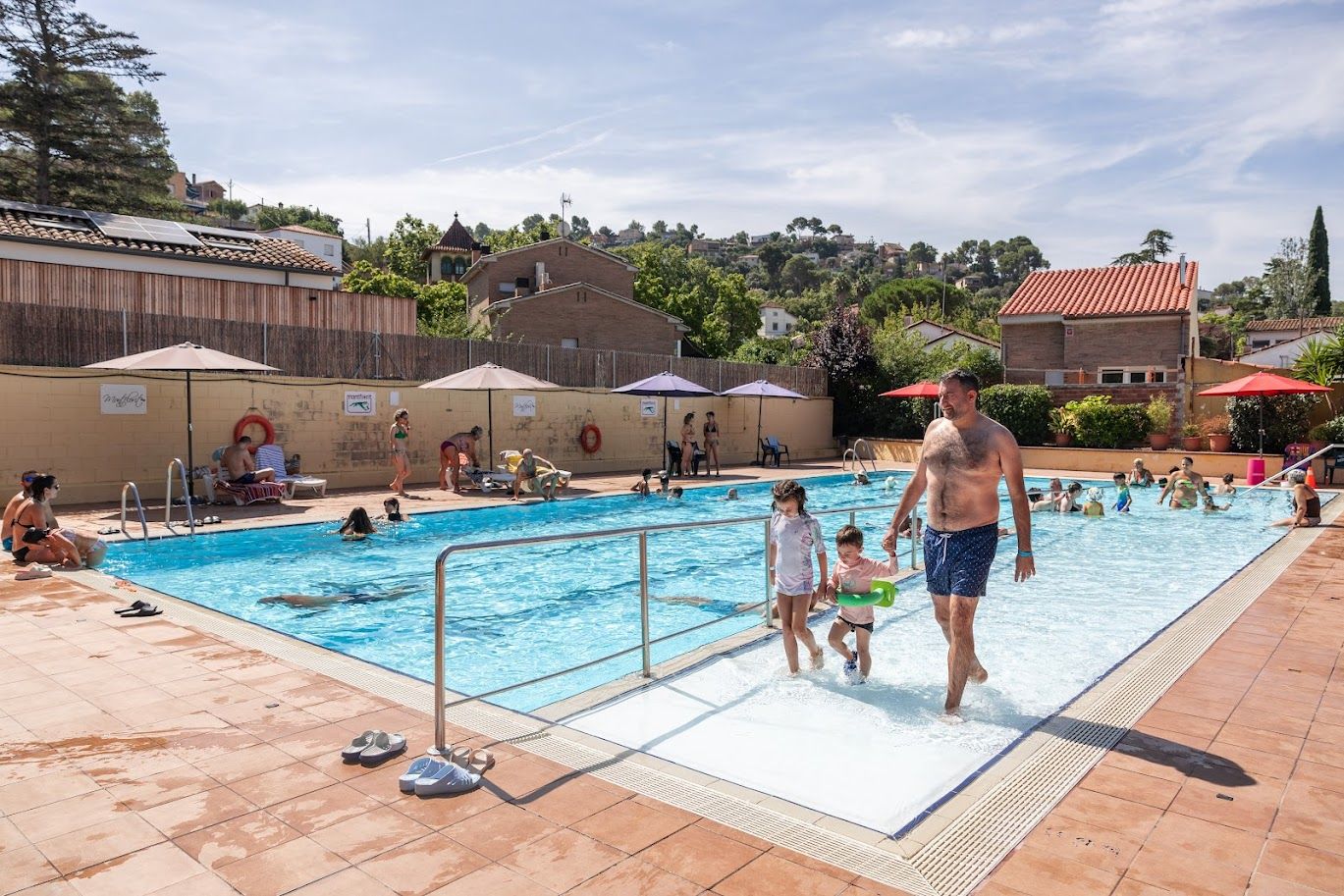 Piscina de Montflorit. Foto Arnau Padilla