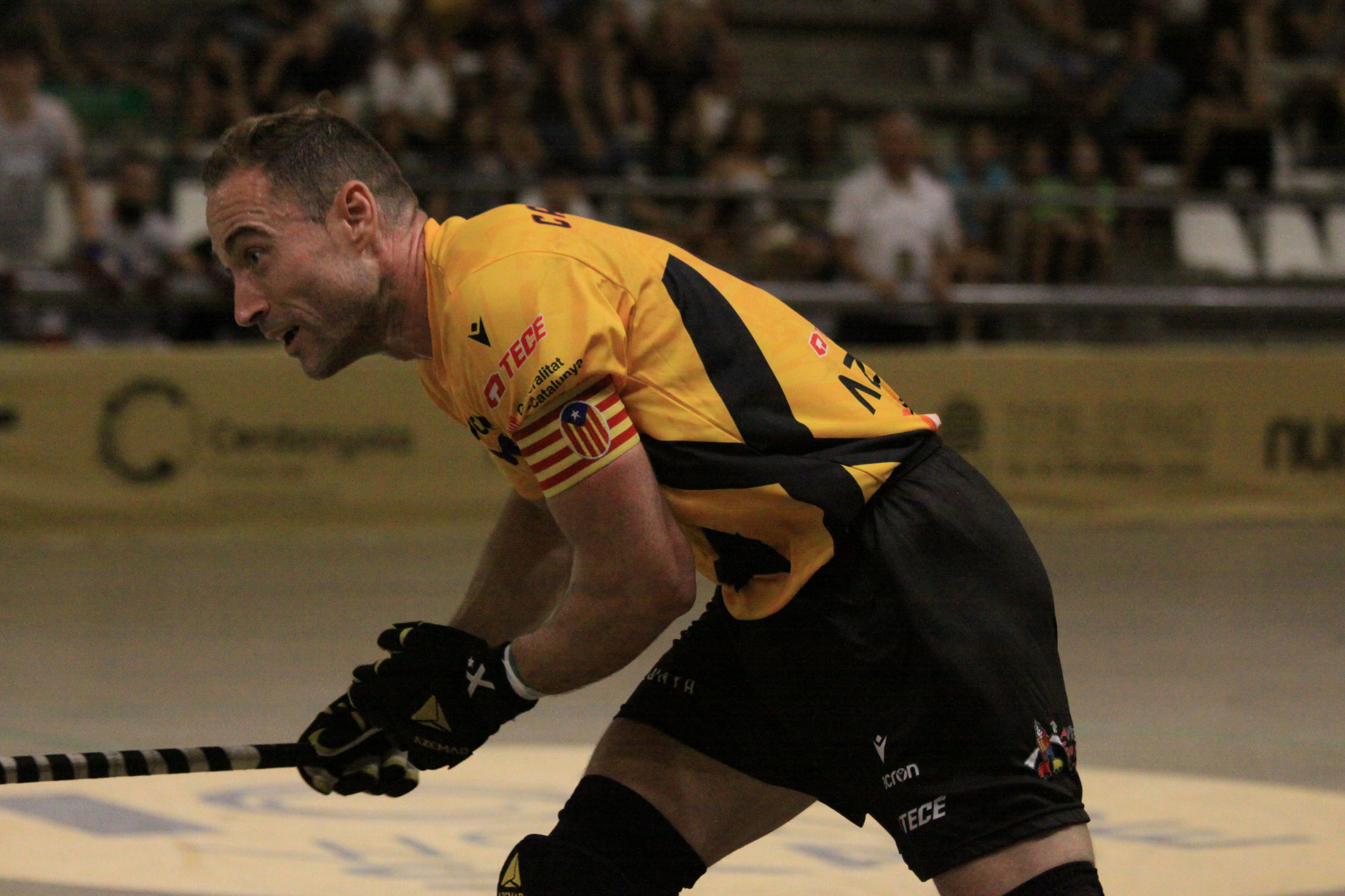 Marc Coy en el partit contra França a la Golden Cat 2025. Foto: Laia Jubany