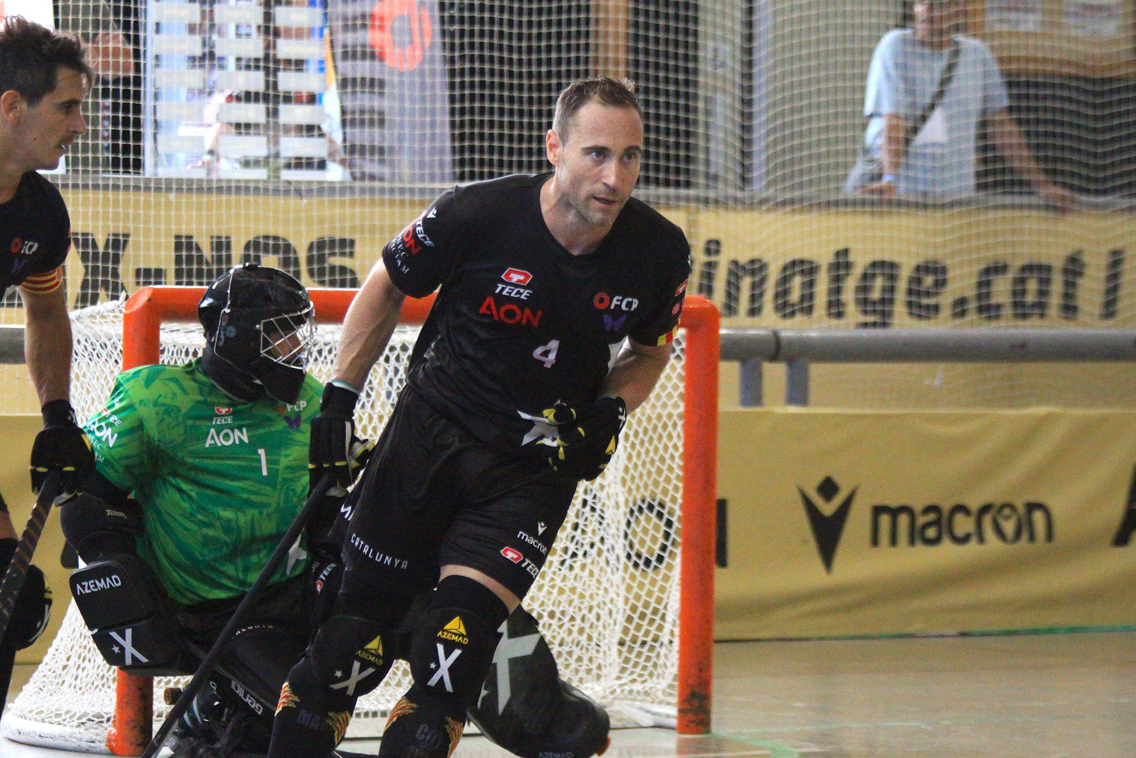 Marc Coy al partit contra Itàlia a la Golden Cat 2025. Foto: Laia Jubany