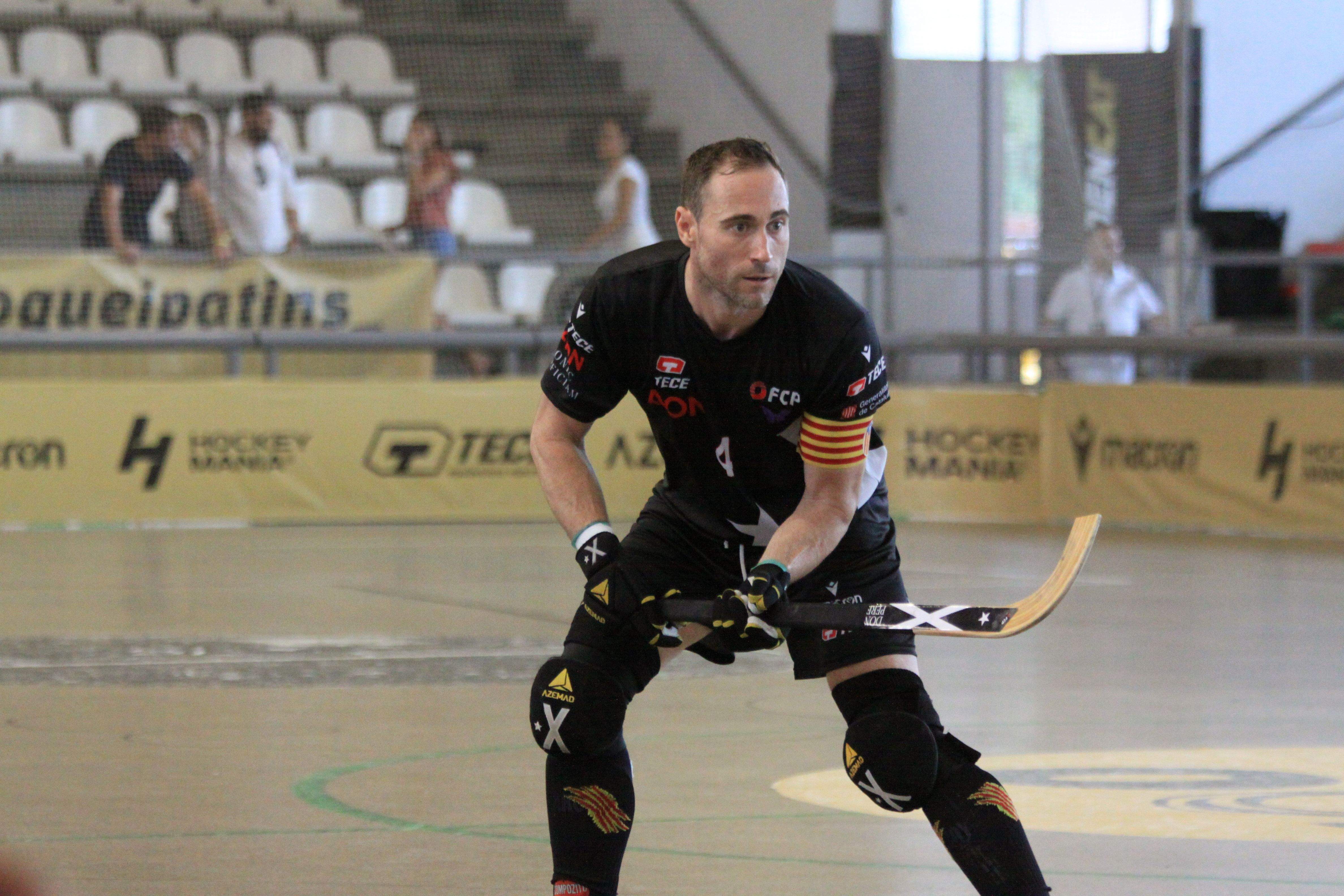 Marc Coy en el partit contra Itàlia per la tercera posició a la Golden Cat 2025. Foto: Laia Jubany