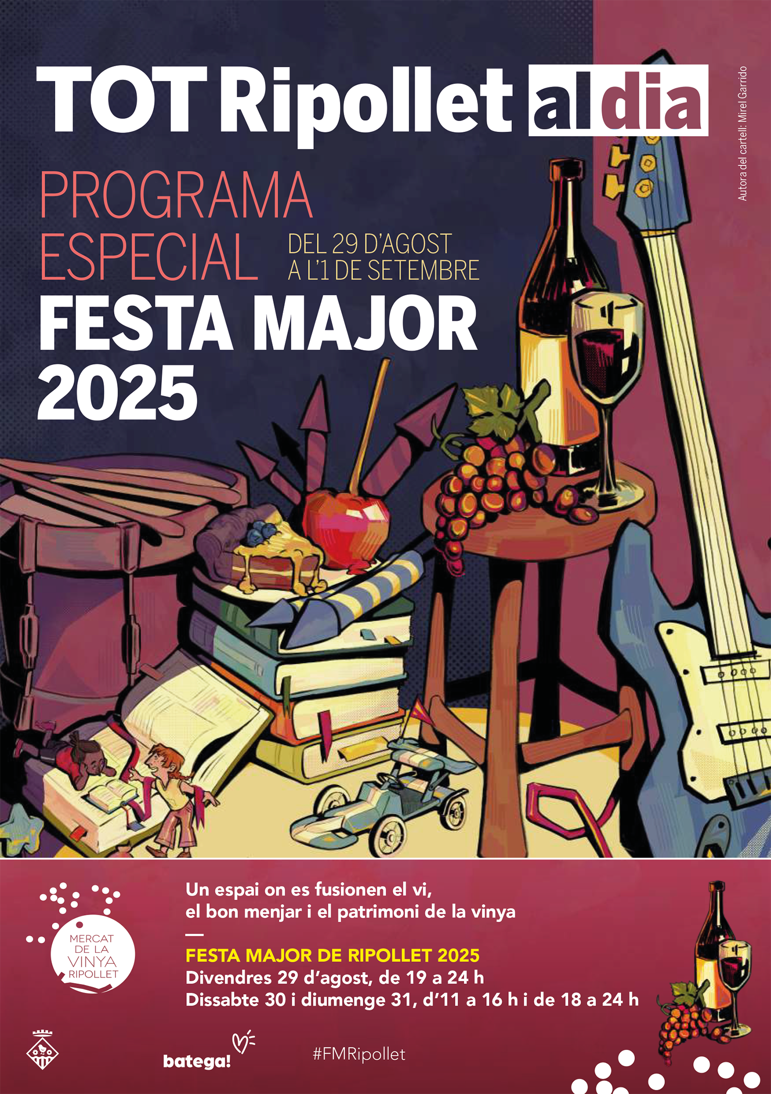 Portada de l'especial FESTA MAJOR 2025 del TOT Ripollet al dia